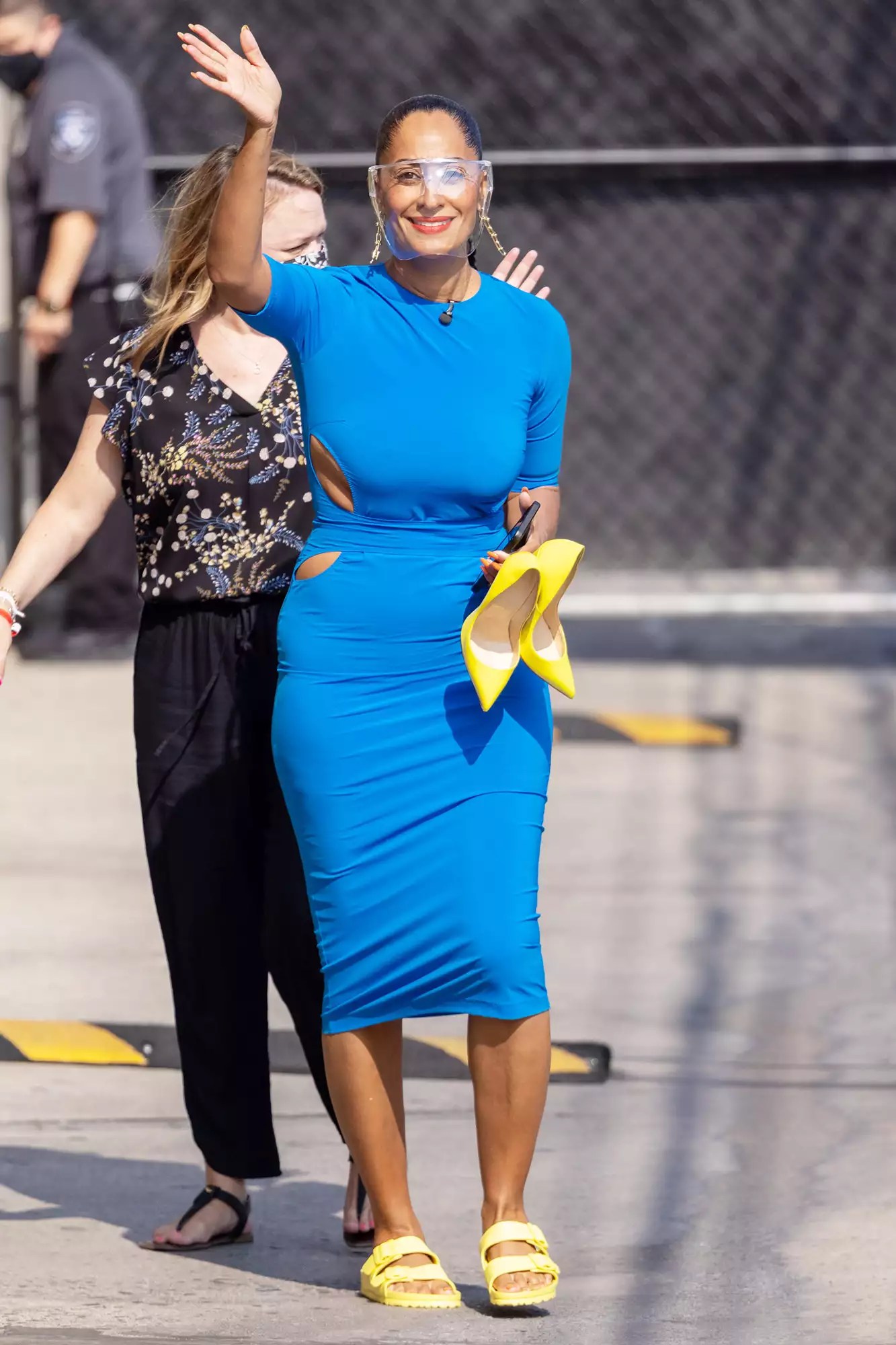 Tracee Ellis Ross &lsquo;Jimmy Kimmel Live&rsquo; TV show, Los Angeles, California, USA - 19 Aug 2021