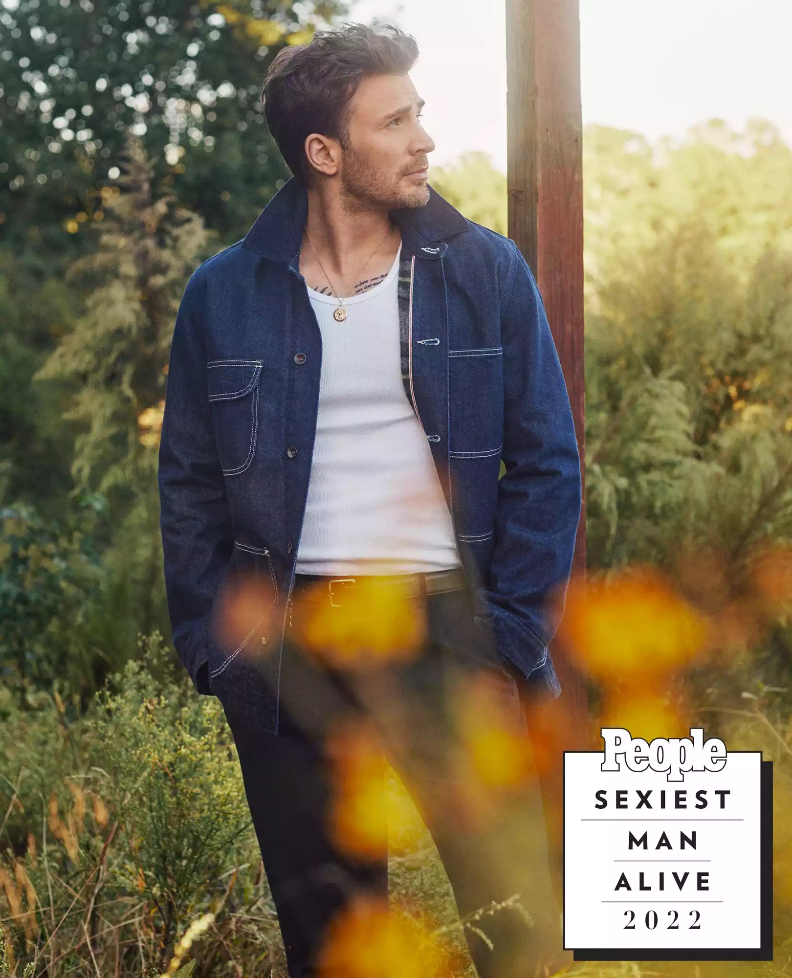 Chris Evans Sexiest Man Alive 2022
