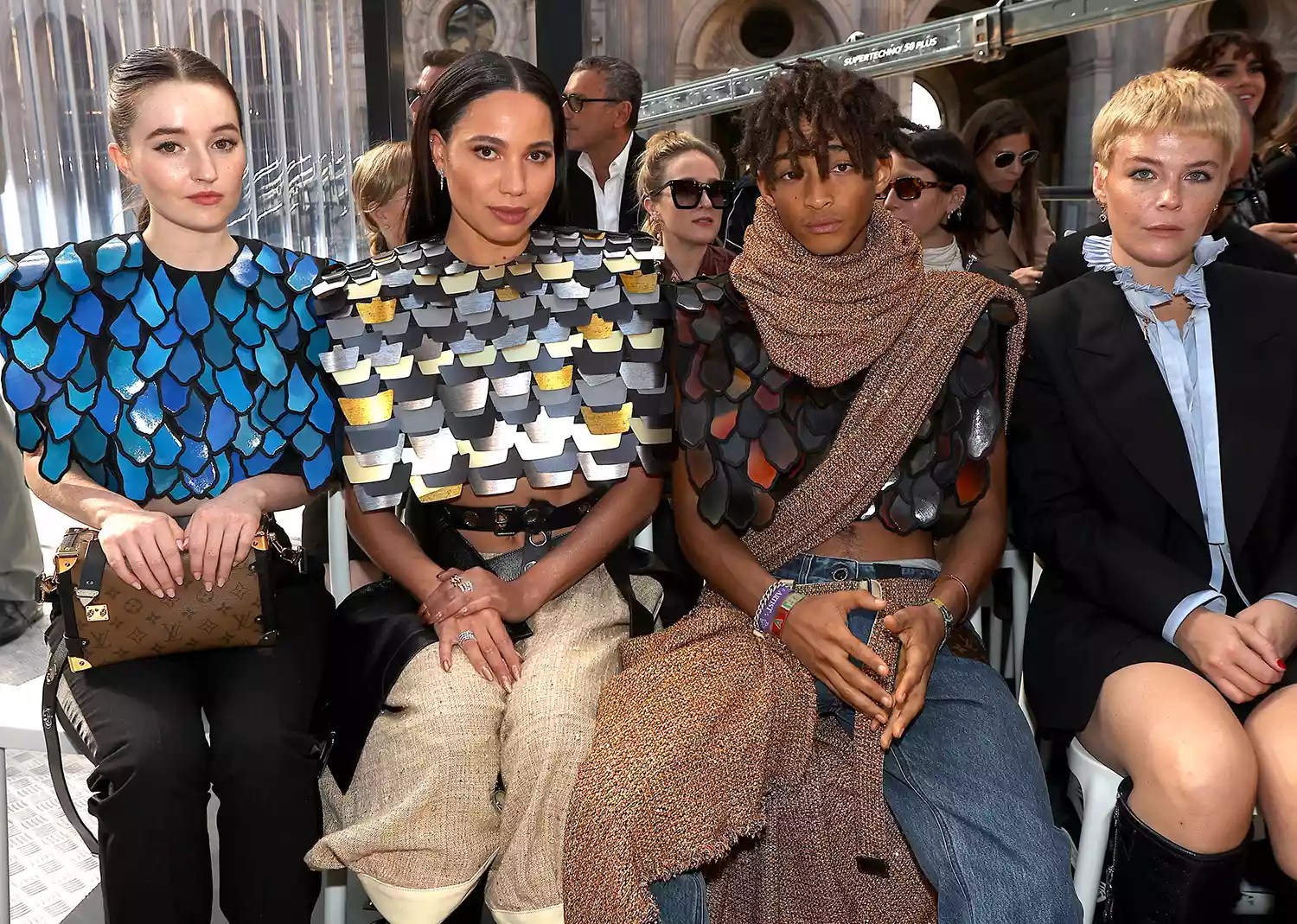 Louis Vuitton : Front Row - Paris Fashion Week - Womenswear Spring/Summer 2023
