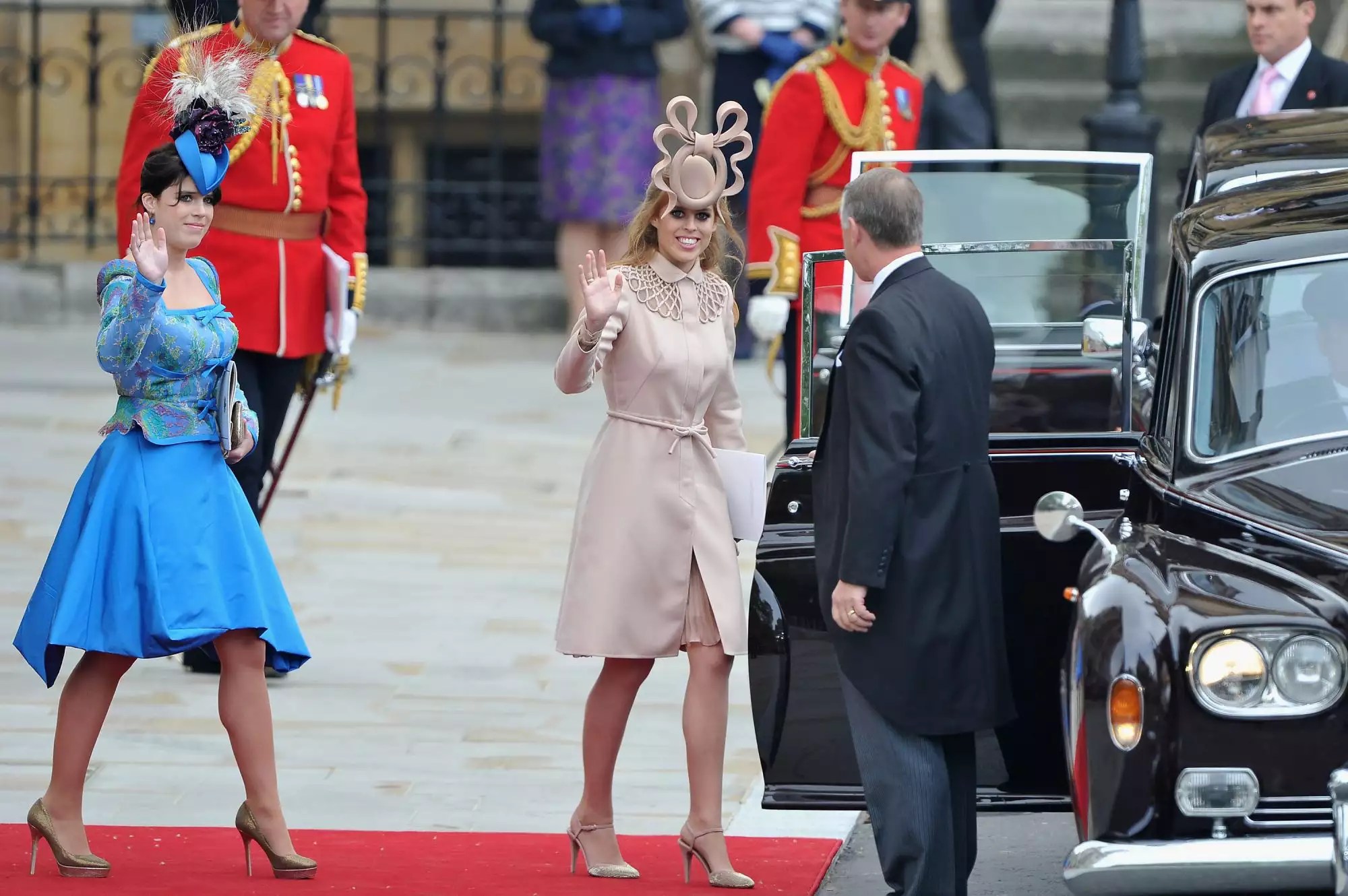 Royal Wedding - Carriage Procession To Buckingham Palace And Departures