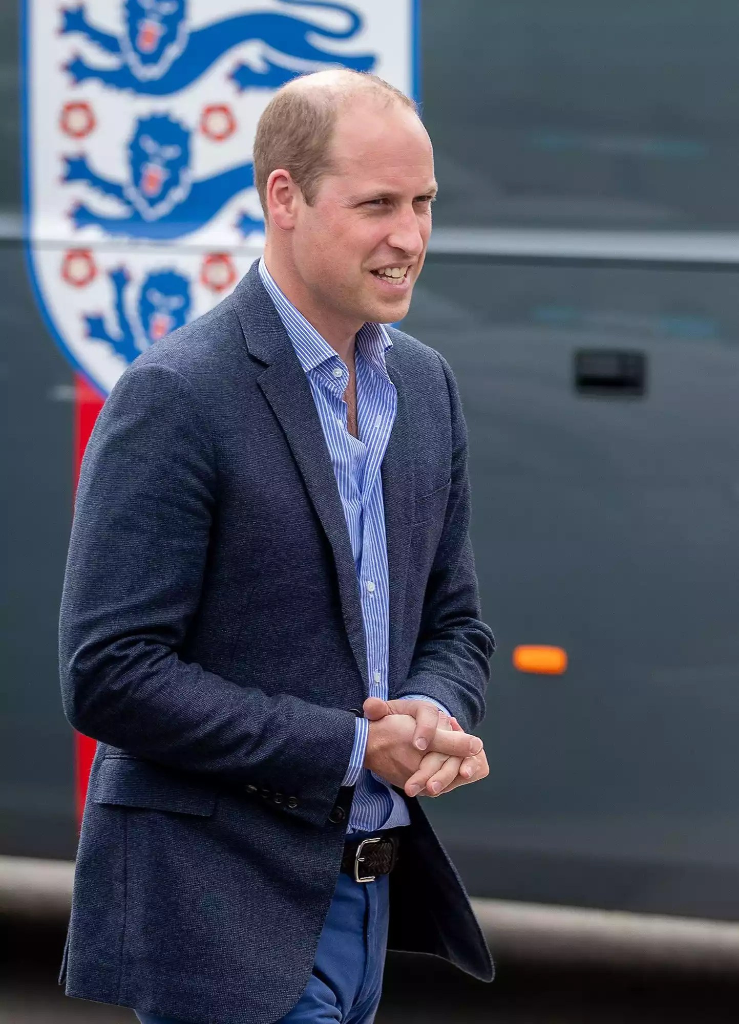 Prince William attends England training session, St Georges Park, UK - 07 Jun 2018