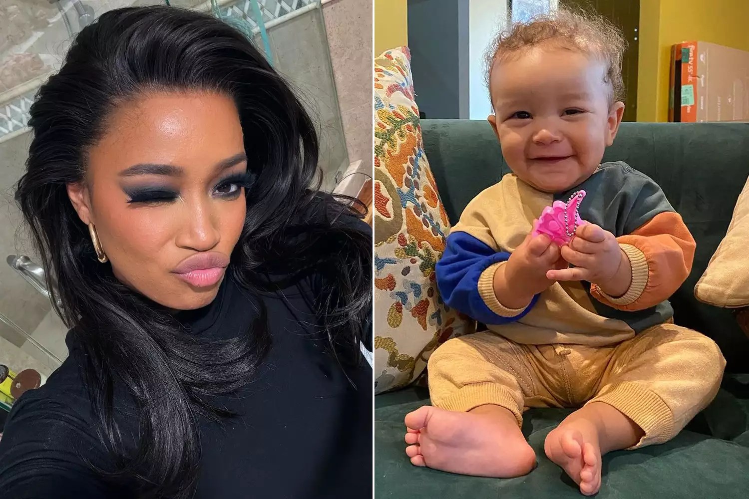 Keke Palmer Shares Adorable New Photos of Son Leo, 7 Months: &lsquo;Best Thing on Earth