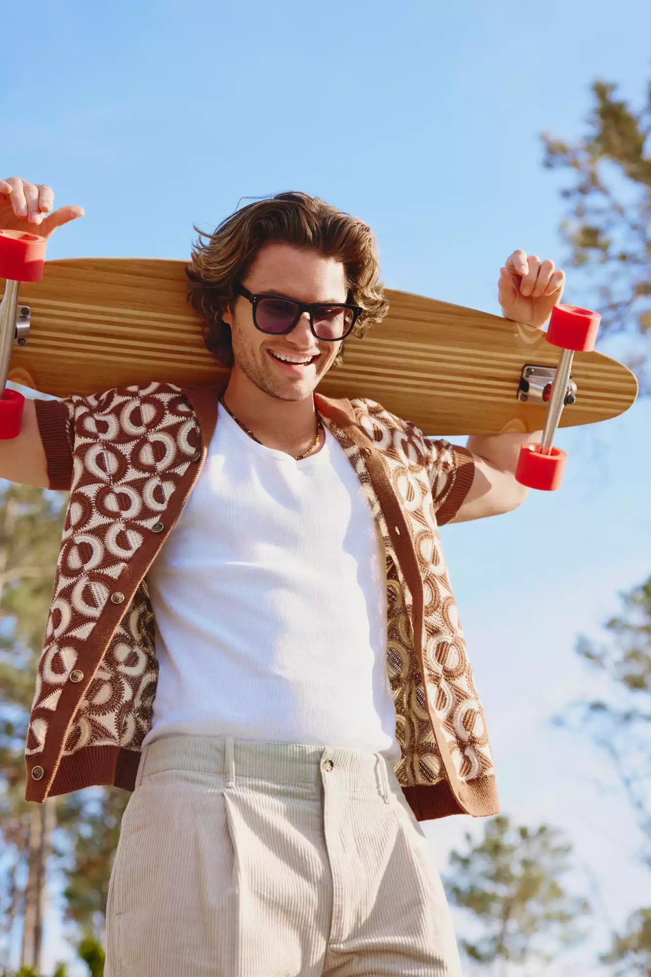 Chase Stokes campaign from Zenni Optical.
