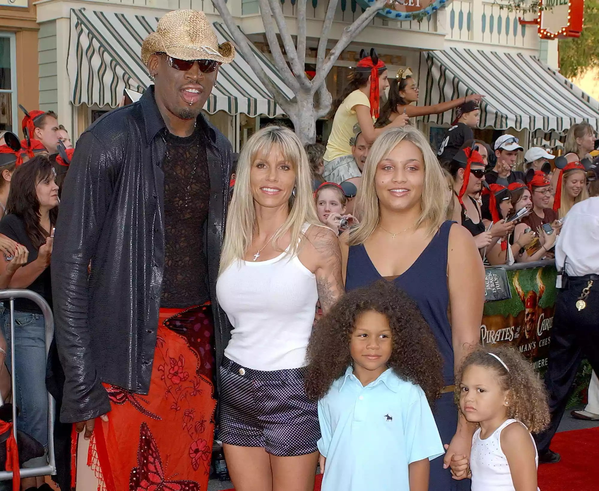 Dennis Rodman during World Premiere of Walt Disney Pictures' &ldquo;Pirates of the Caribbean: Dead Man&rsquo;s Chest&rdquo; - Arrivals at Disneyland in Anaheim, California, United States