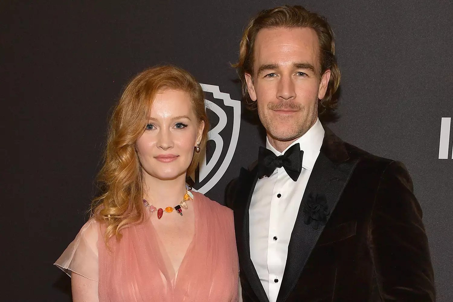 Kimberly Brook and James Van Der Beek