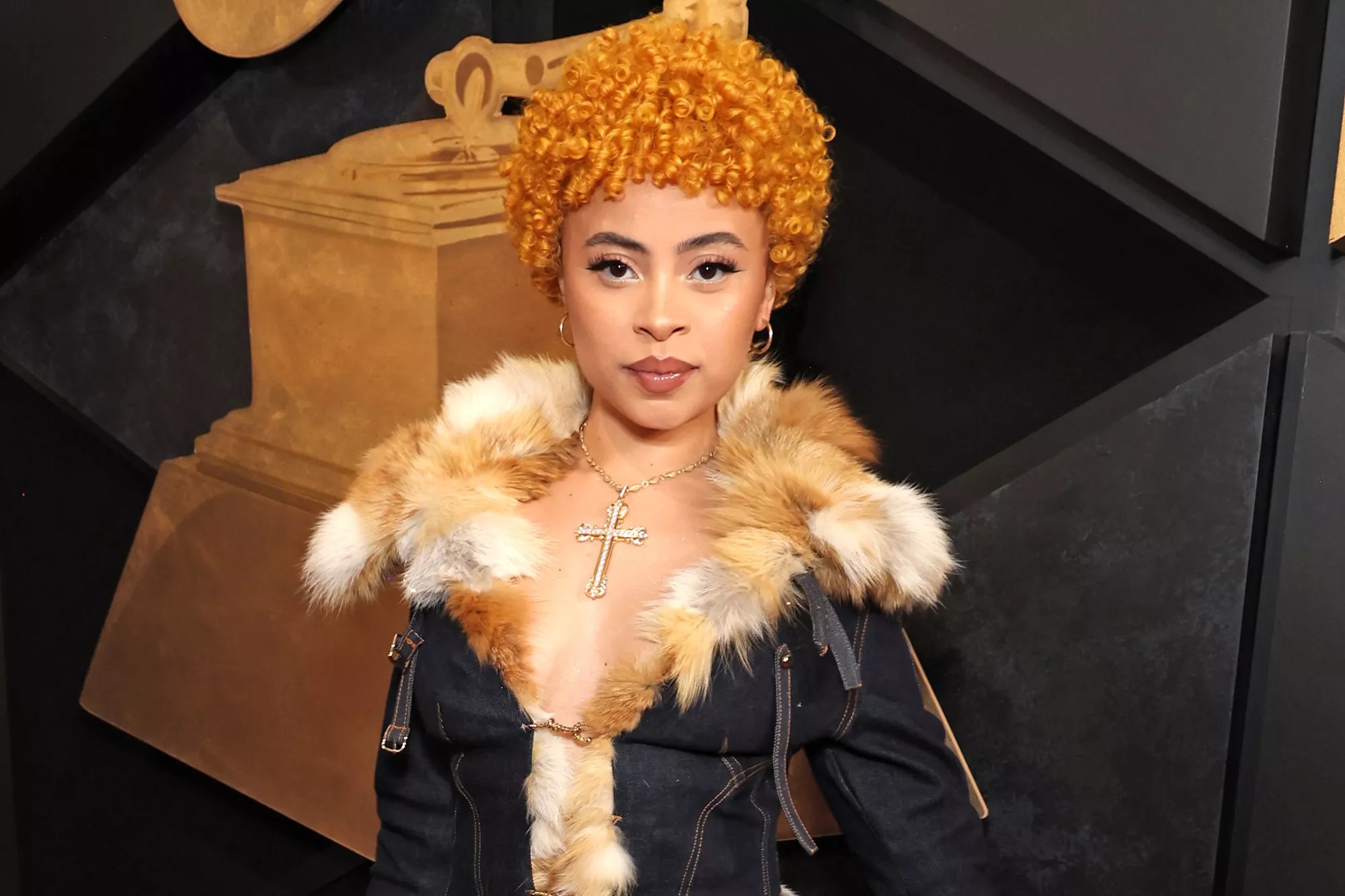 Ice Spice attends the 66th GRAMMY Awards at Crypto.com Arena on February 04, 2024 in Los Angeles, California.