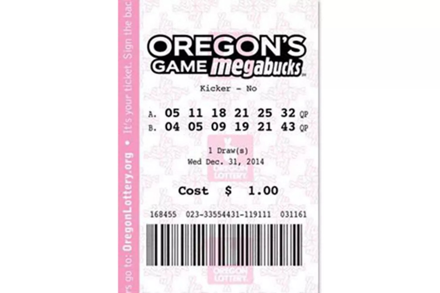 Oregon megabucks lottery