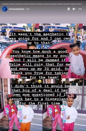 Khloe Kardashian Appears to Confirm Rumors That True Thompson’s Disneyland Photos Were Altered