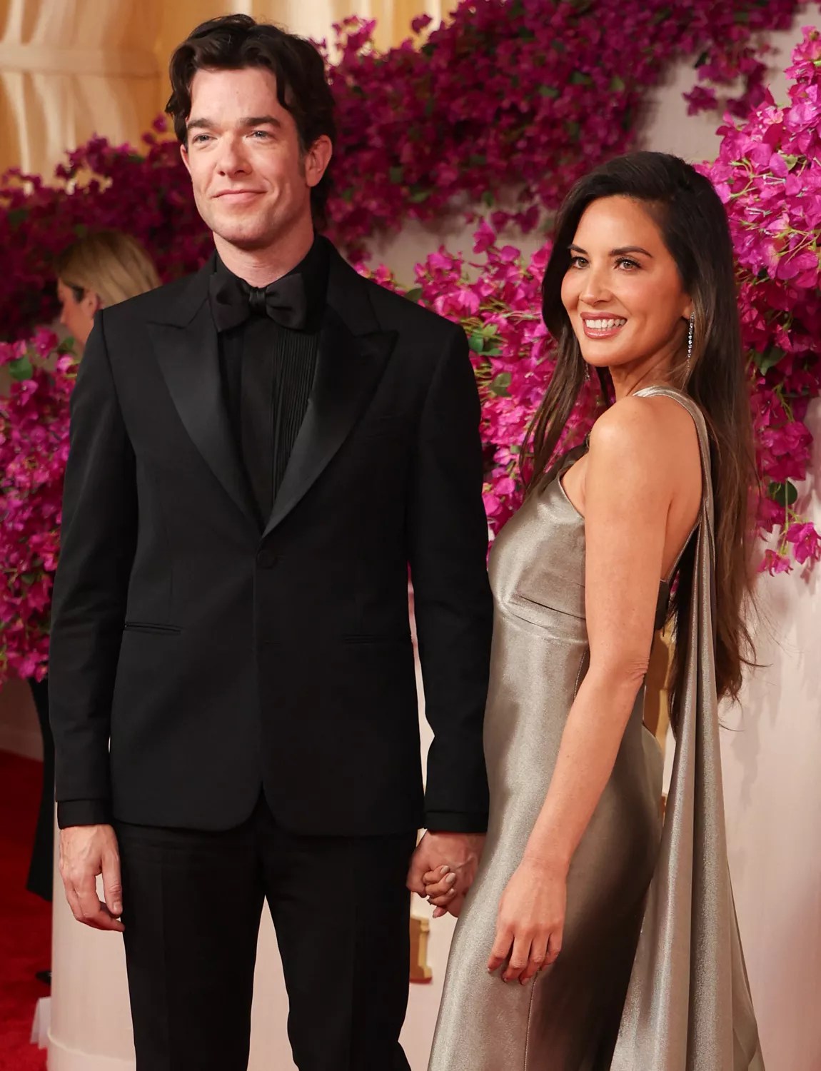 John Mulaney and Olivia Munn attend the 96th Annual Academy Awards at the Dolby Theatre in Hollywood, California on March 10, 2024