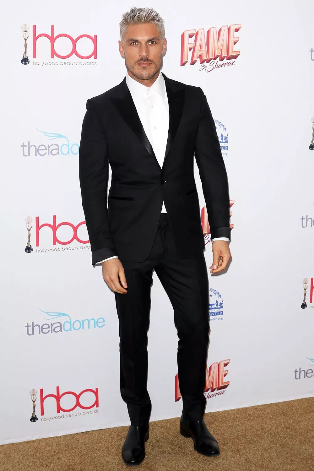Chris Appleton arrives at the 6th Annual Hollywood Beauty Awards at the Taglyan Complex, in Los Angeles 6th Annual Hollywood Beauty Awards, Los Angeles, USA - 06 Feb 2020