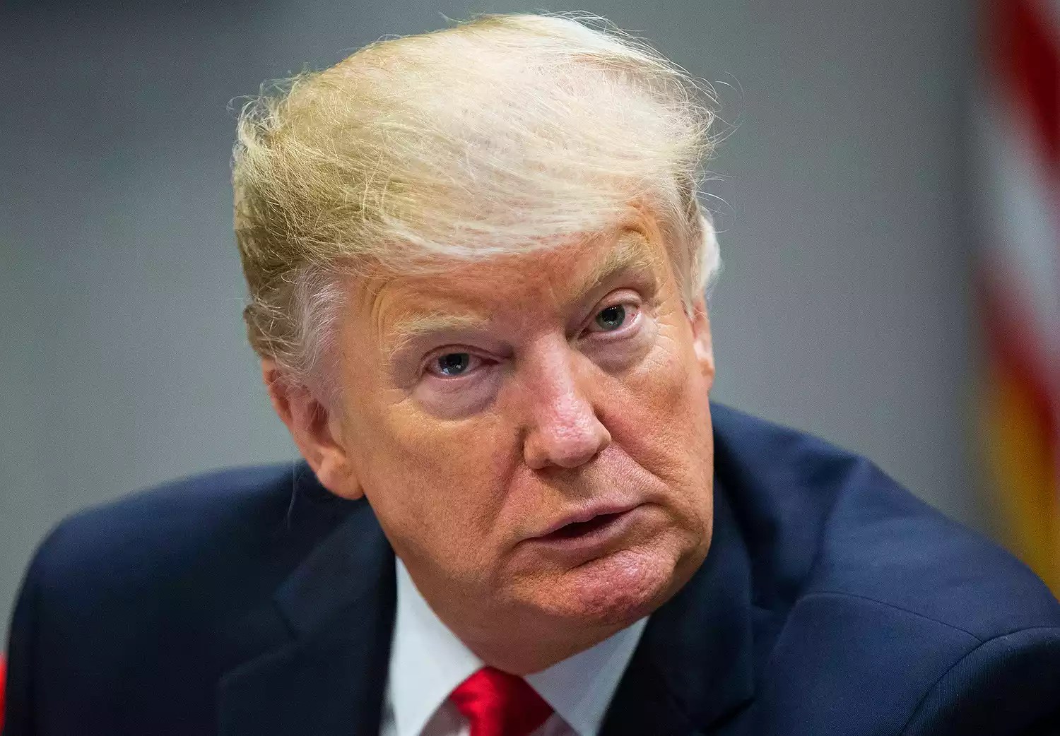 US President Donald J. Trump hosts a roundtable meeting with Hispanic pastors in the Roosevelt Room of the White House, Washington, USA - 25 Jan 2019