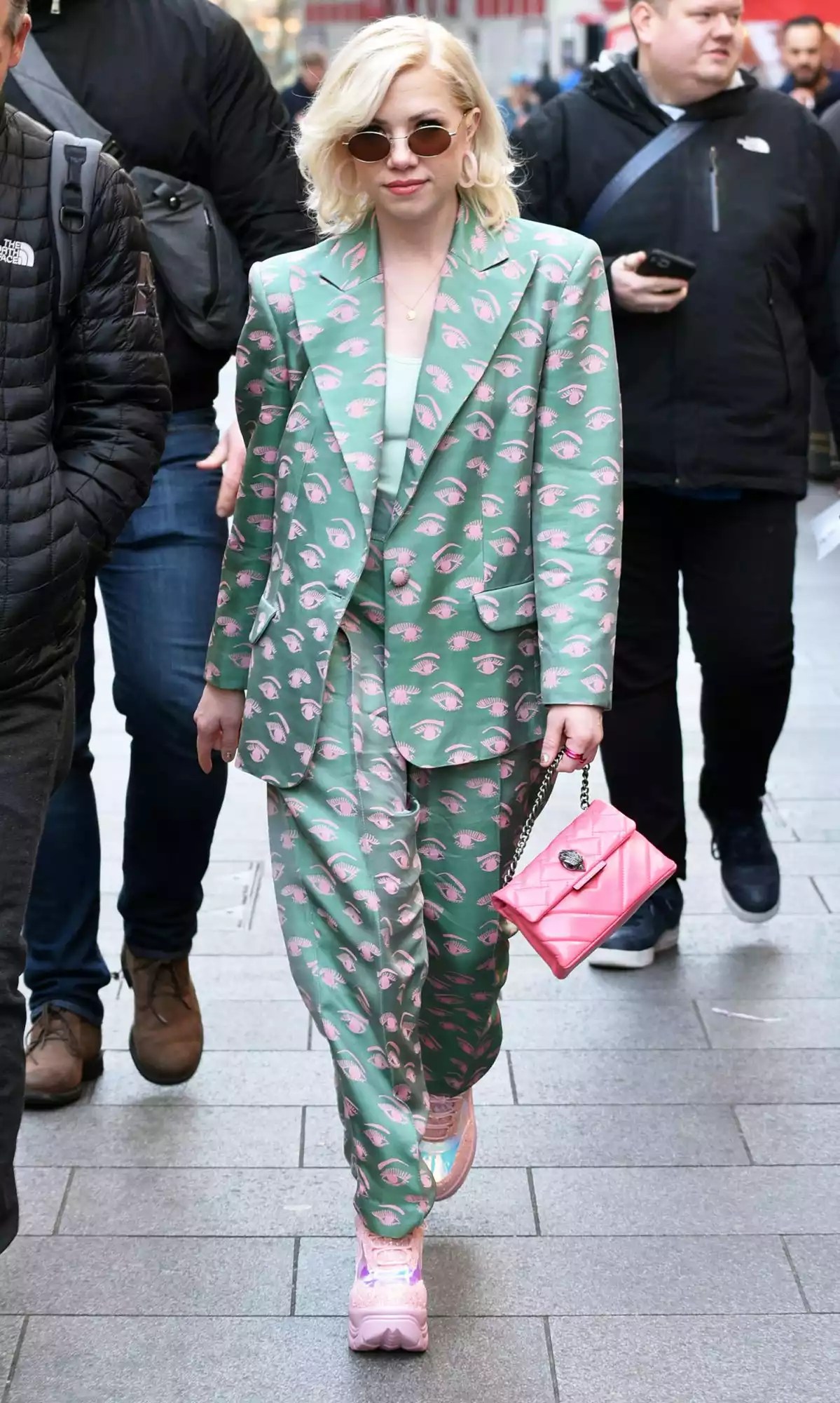 Carly Rae Jepsen at Global Radio studios in London, England. 5th February 2020.