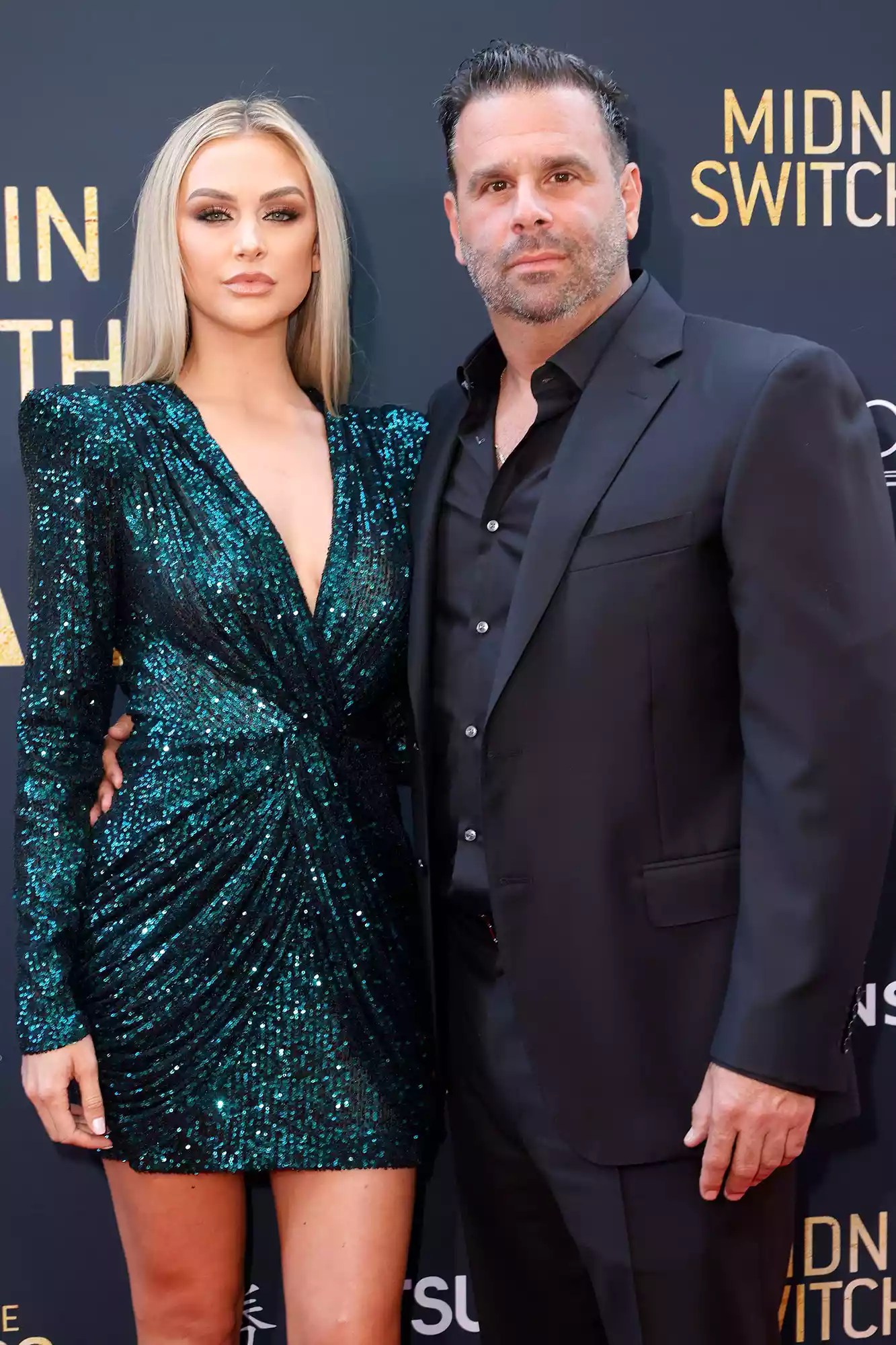 Lala Kent and Randall Emmett attend the Los Angeles special screening of Lionsgate&rsquo;s &ldquo;Midnight in the Switchgrass&rdquo; at Regal LA Live on July 19, 2021 in Los Angeles, California