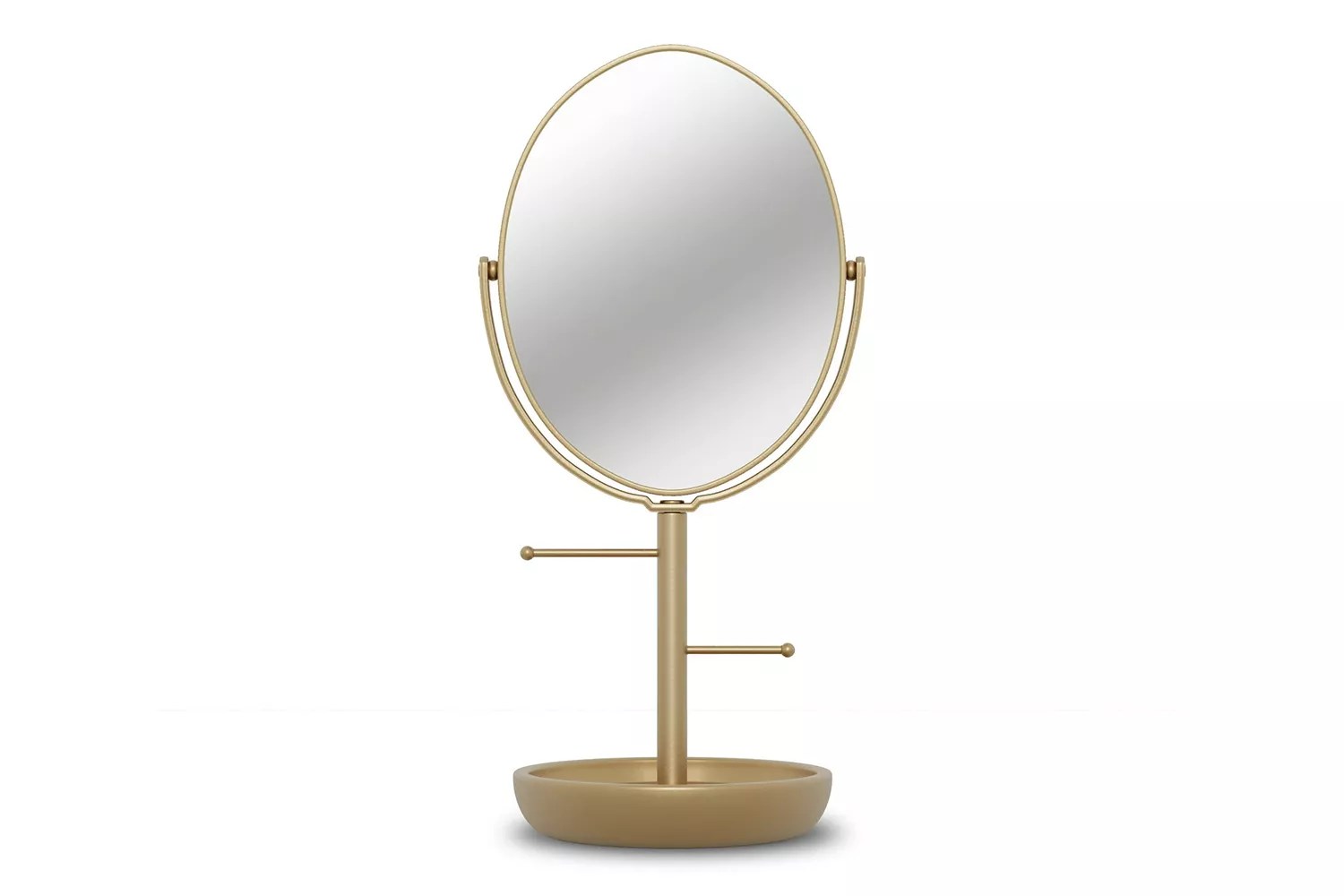 Beautiful Gold Vanity Mirror w/ Storage