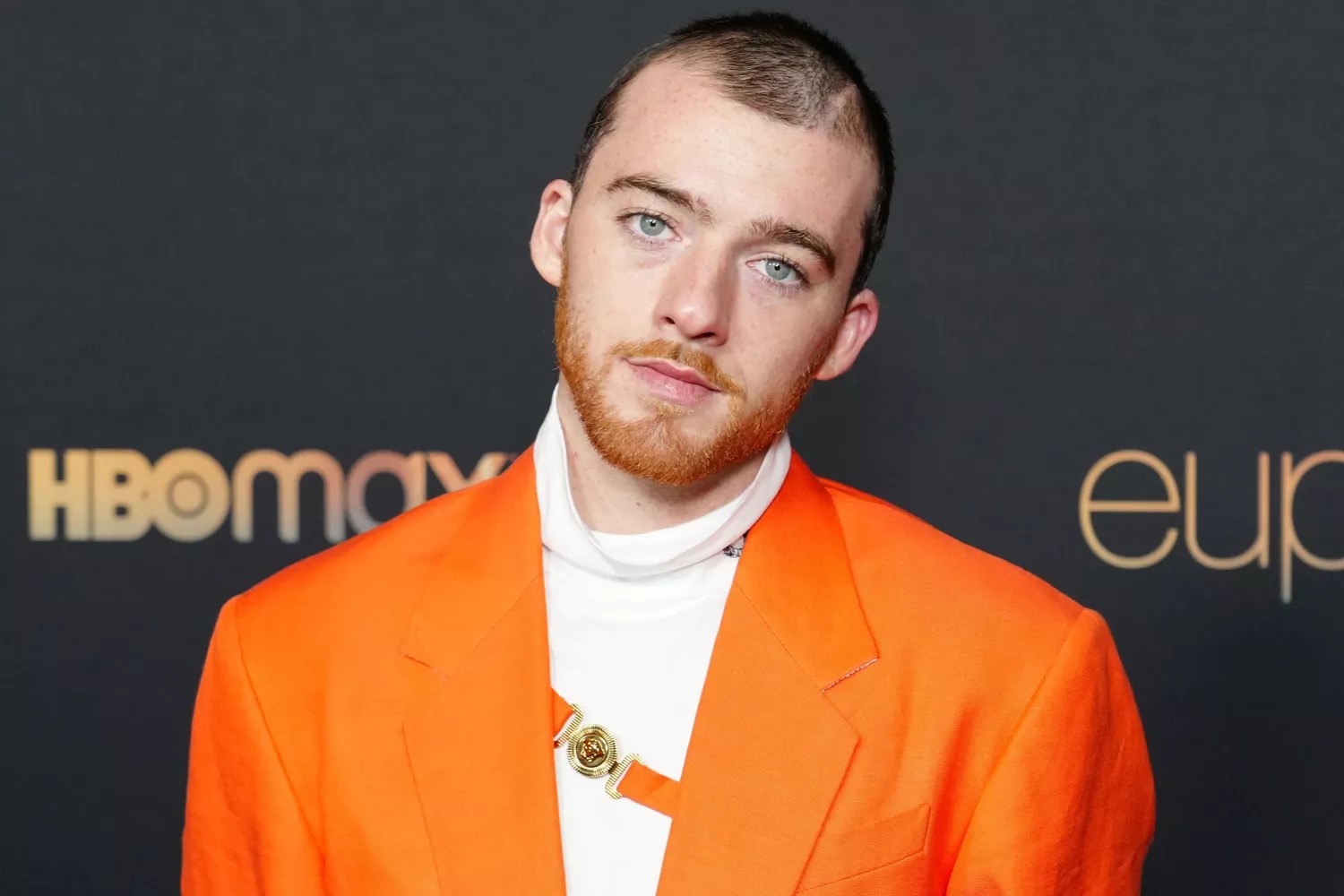Angus Cloud attends HBO&rsquo;s &ldquo;Euphoria&rdquo; Season 2 Photo Call at Goya Studios on January 05, 2022 in Los Angeles, California
