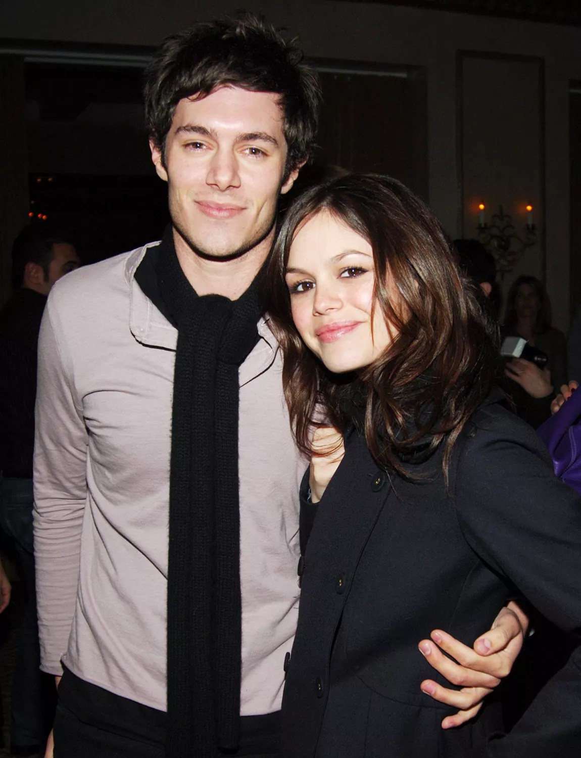 Adam Brody and Rachel Bilson attend Afterparty for the MARC JACOBS Fall 2006 Fashion Show at 24 Fifth Ave on February 6, 2006