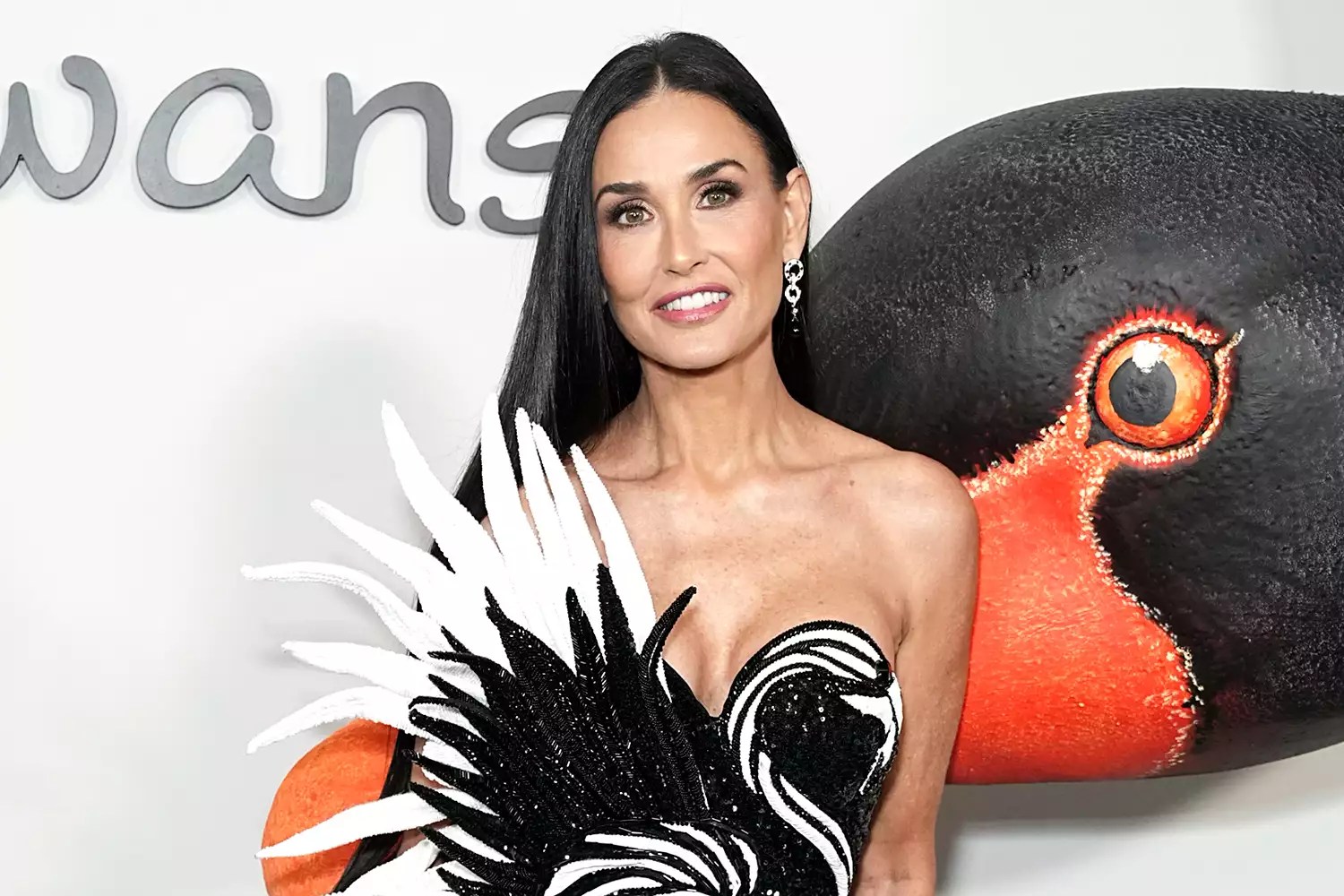 Demi Moore at the premiere of &ldquo;Feud: Capote vs. The Swans&rdquo; held at MOMA on January 23, 2024 in New York City.