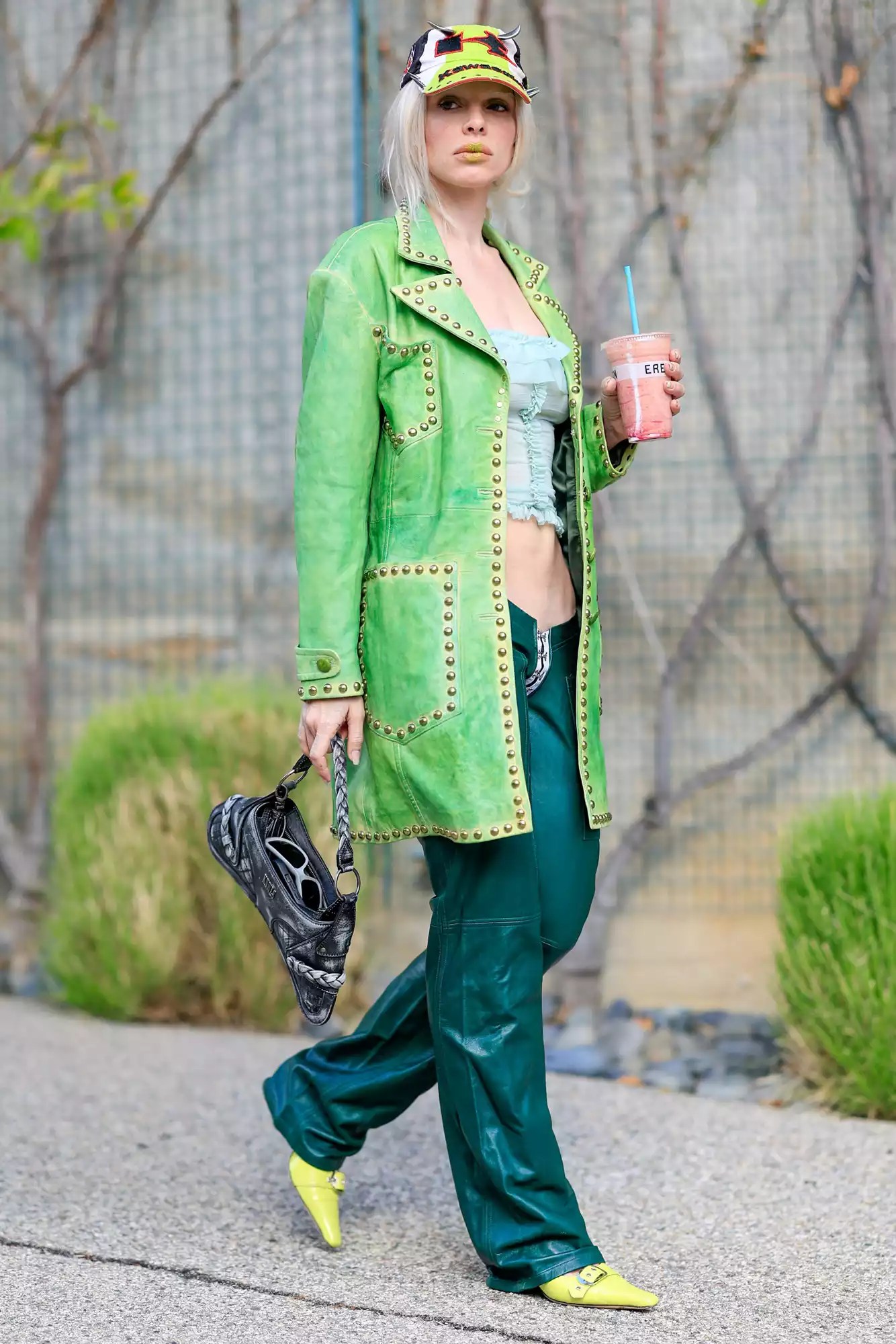 Julia Fox is seen on March 29, 2024 in Los Angeles, California.