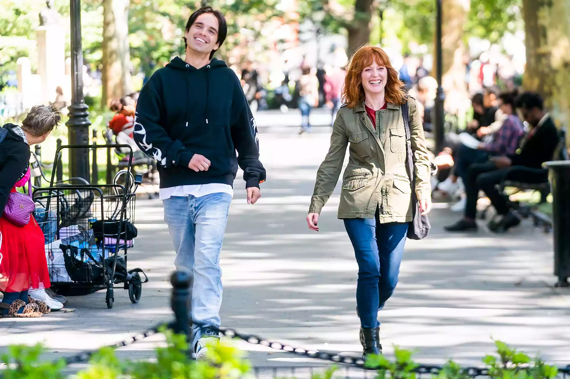 Julianne Moore Sebastian Stan