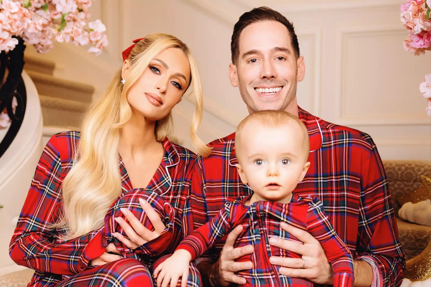 Paris Hilton Family Christmas Photos