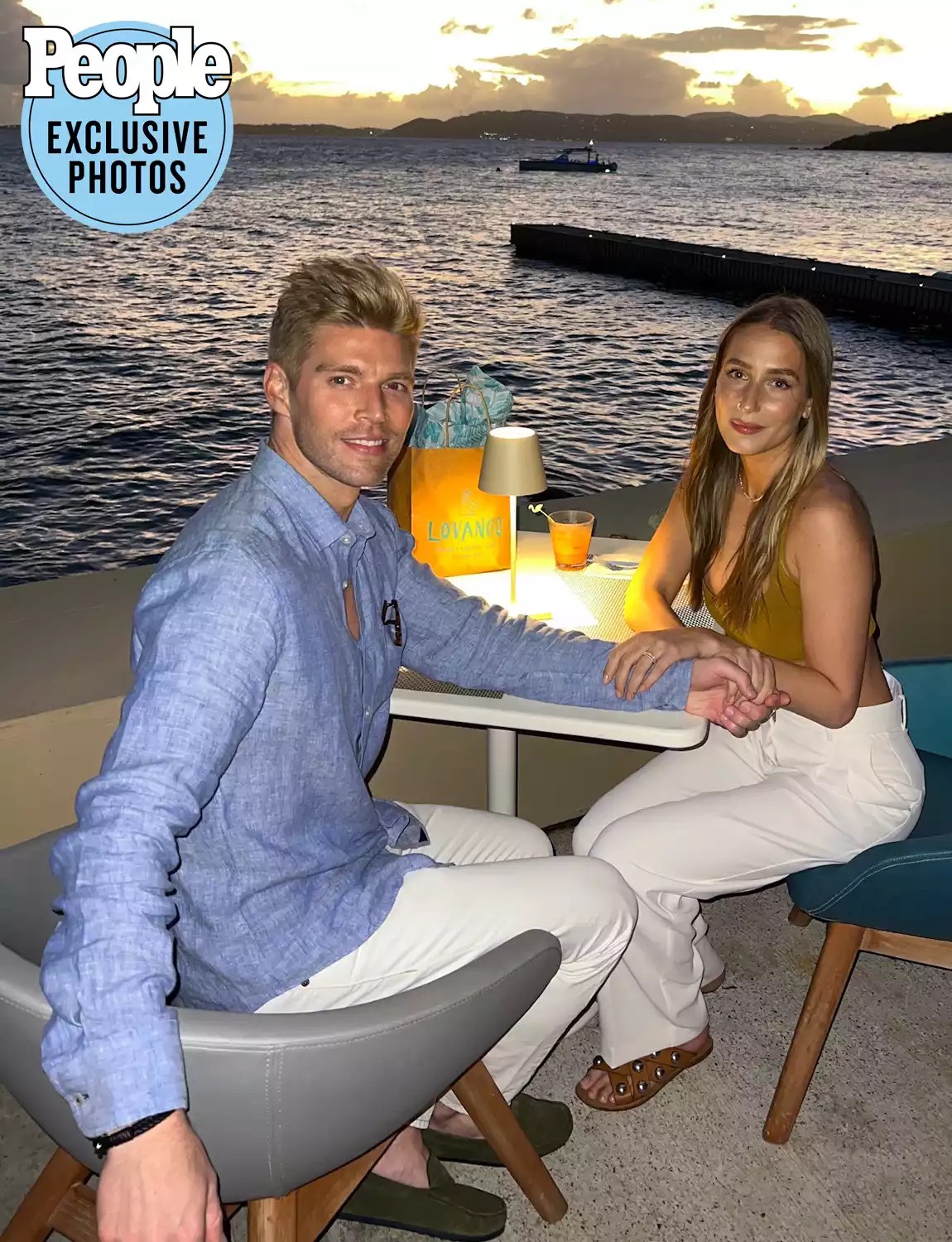 Kyle Cooke and Amanda Batula honeymoon