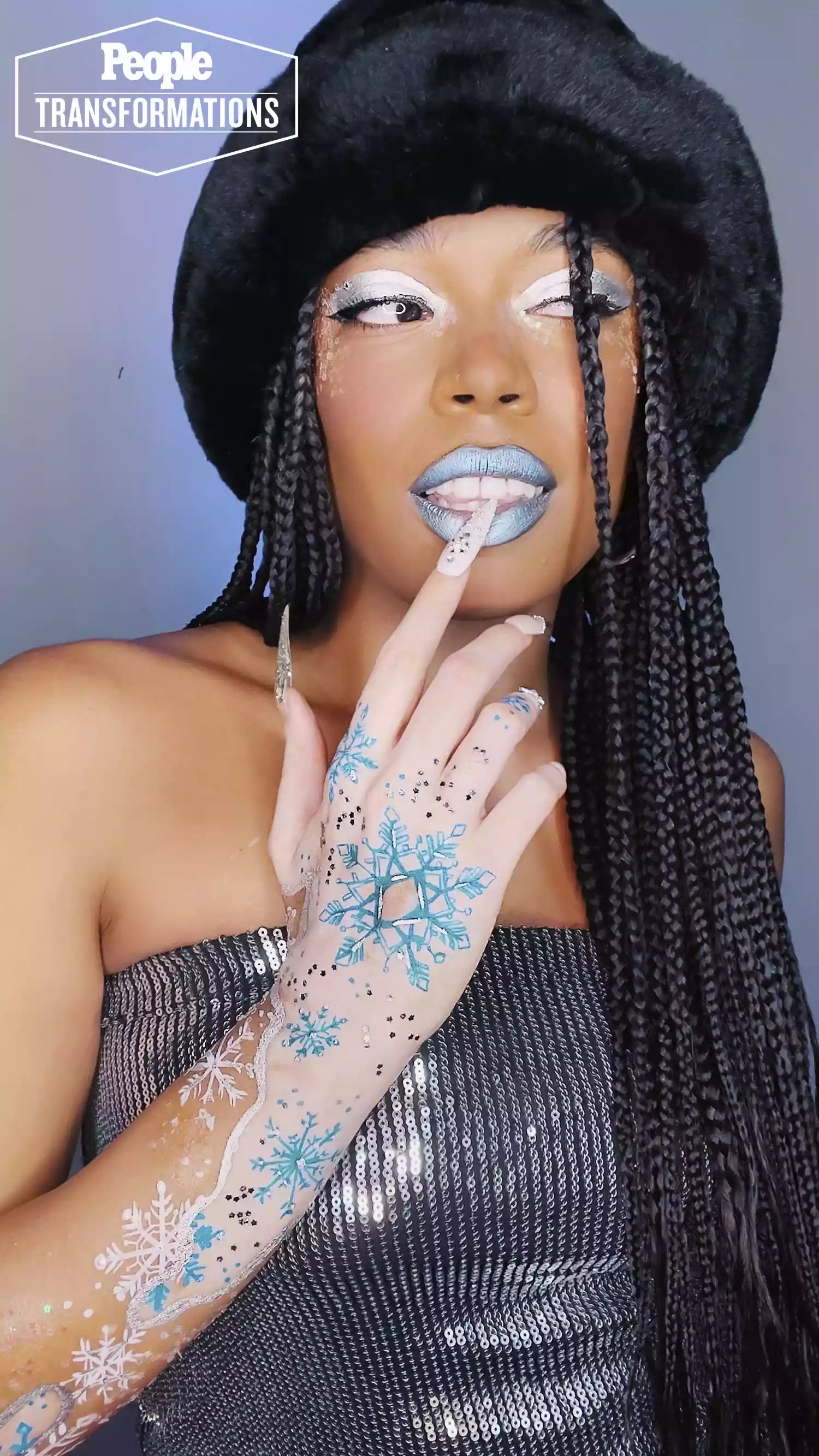 TikToker Highlights Her Vitiligo by Transforming Her Spots into Art