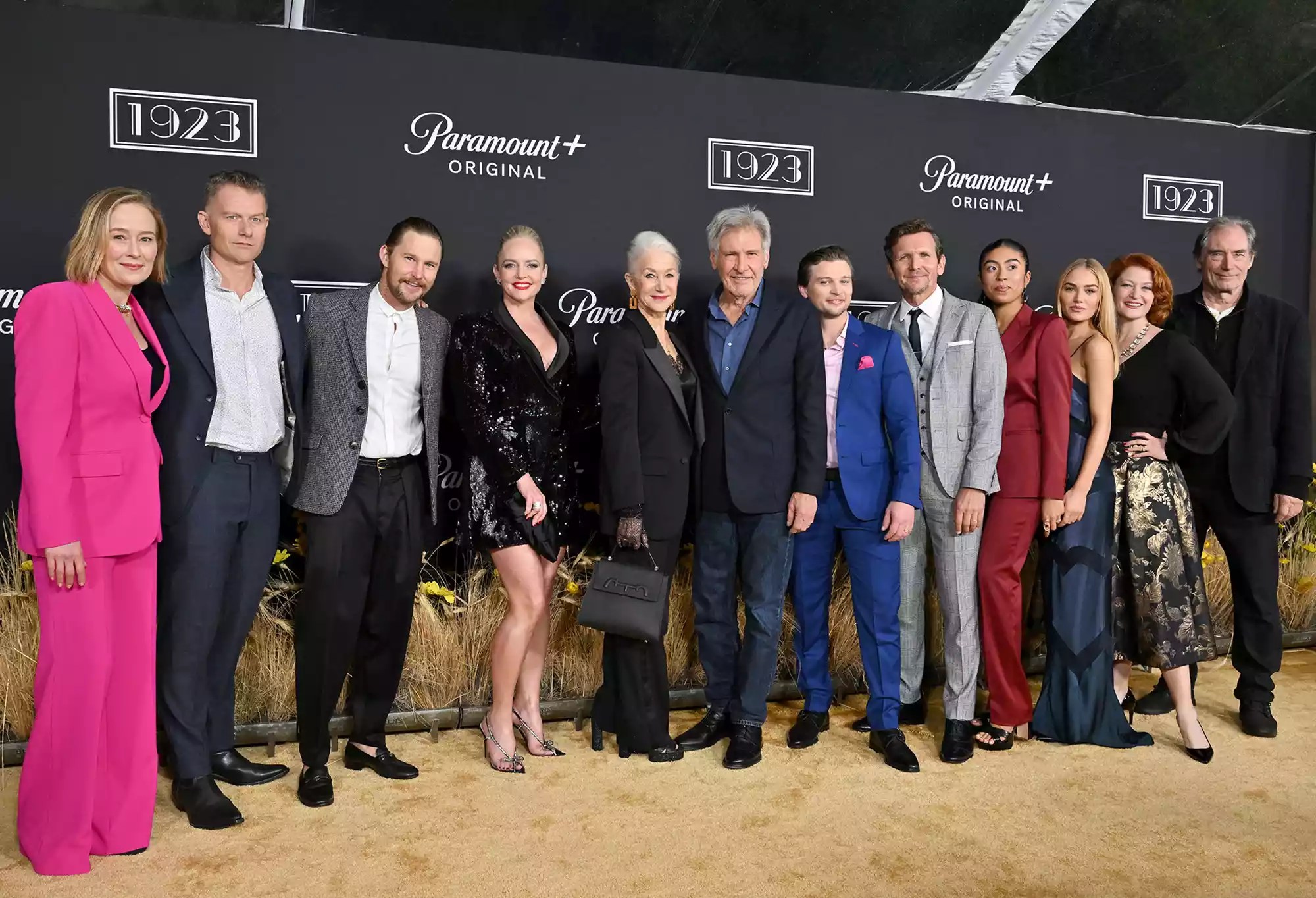 The cast of Paramount+&rsquo;s &ldquo;1923&rdquo; at the Los Angeles Premiere in 2022