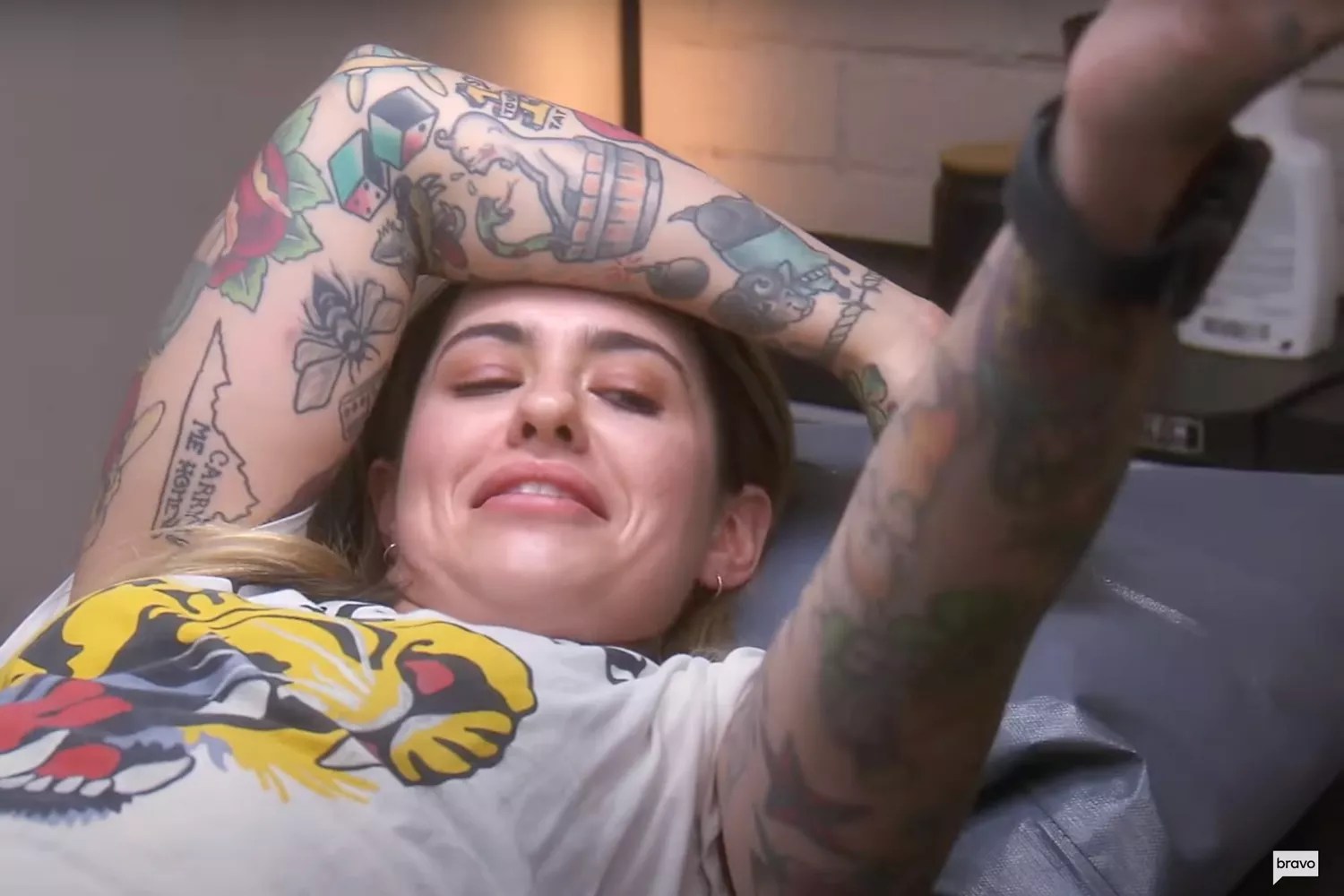 Kyle Richards Tattoos Her Initial on Morgan Wade in New âRHOBHâ Trailer