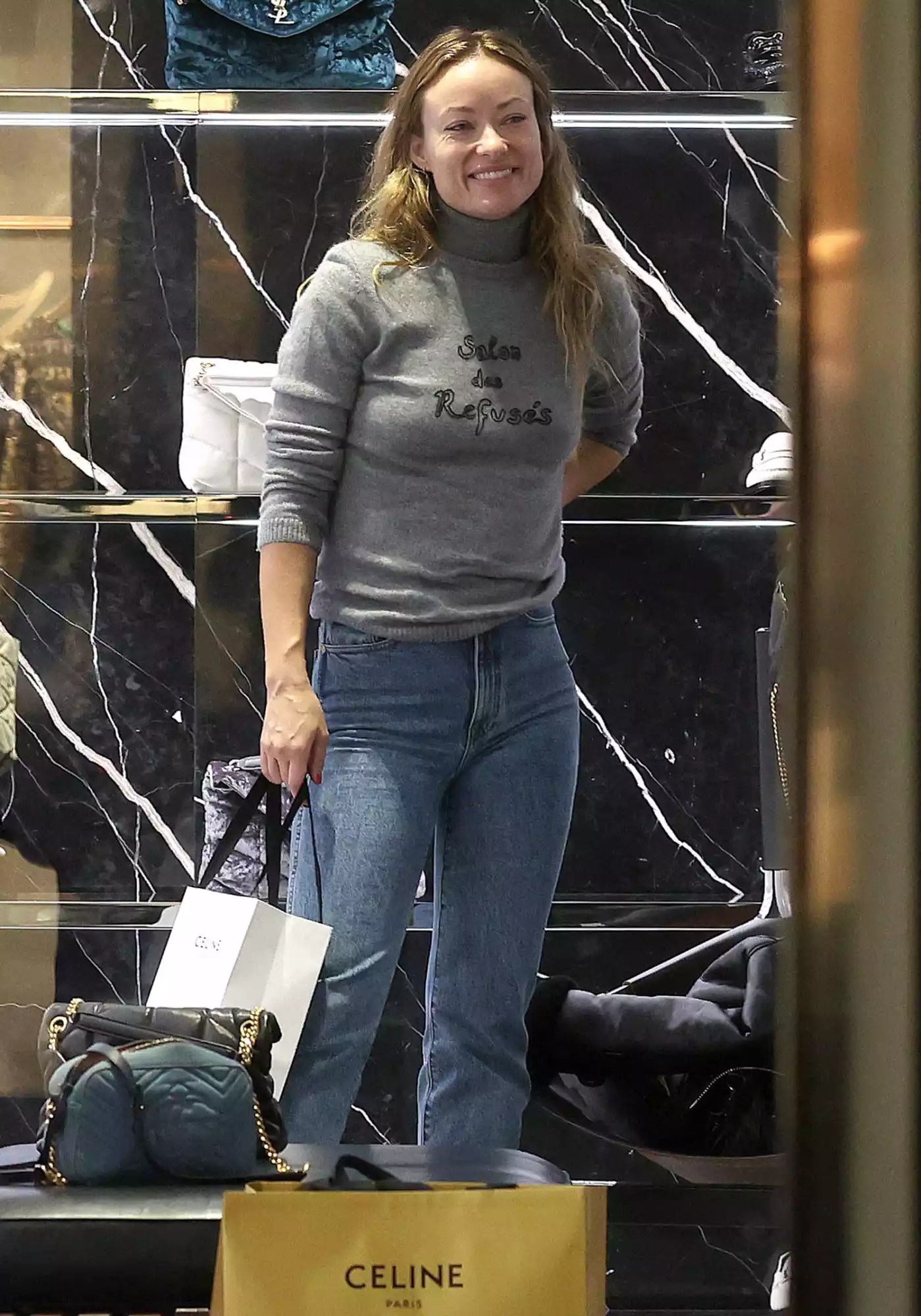 EXCLUSIVE: Separated from singer Harry Styles, Olivia Wilde is in Paris with a female friend to celebrate New Year&rsquo;s Day