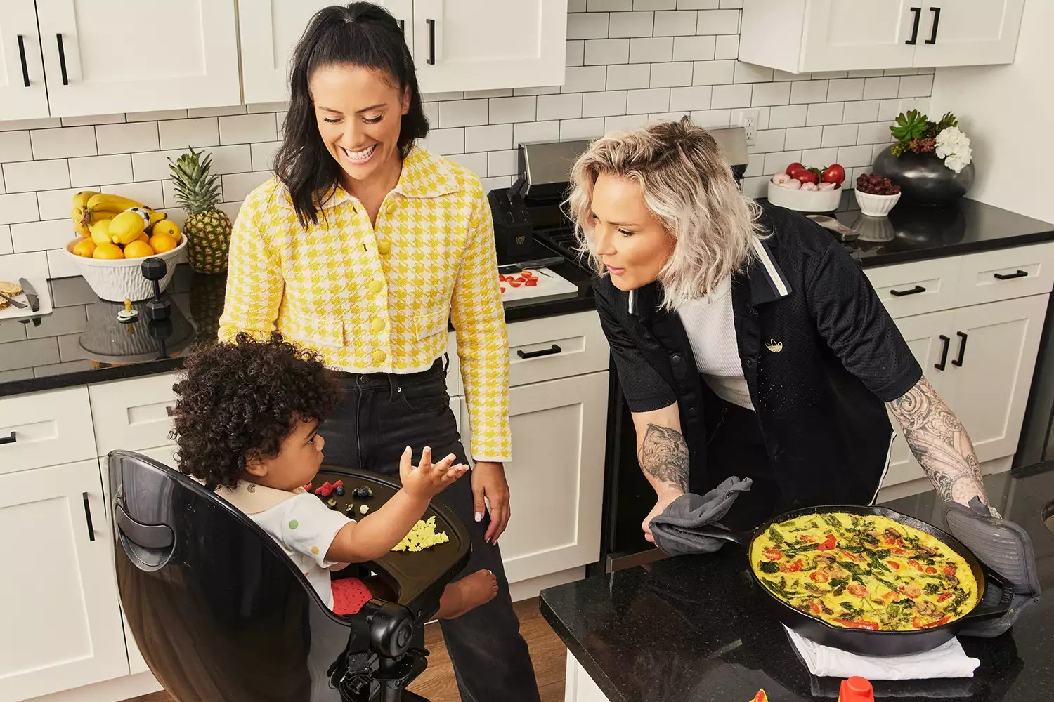 Entering the final leg of the National Women’s Soccer League season, world-champion teammates and power couple Ashlyn Harris and Ali Krieger are laser-focused on maintaining their performance with foods that have a positive impact on their physical health, their family, and the planet. The couple is joining JUST Egg as brand ambassadors, and I wanted to offer you an opportunity to speak with them about their lives on and off the field. The partnership was sparked by genuine love for JUST Egg, and grew as the family realized how closely the brand’s values around human and planetary health align with their own.