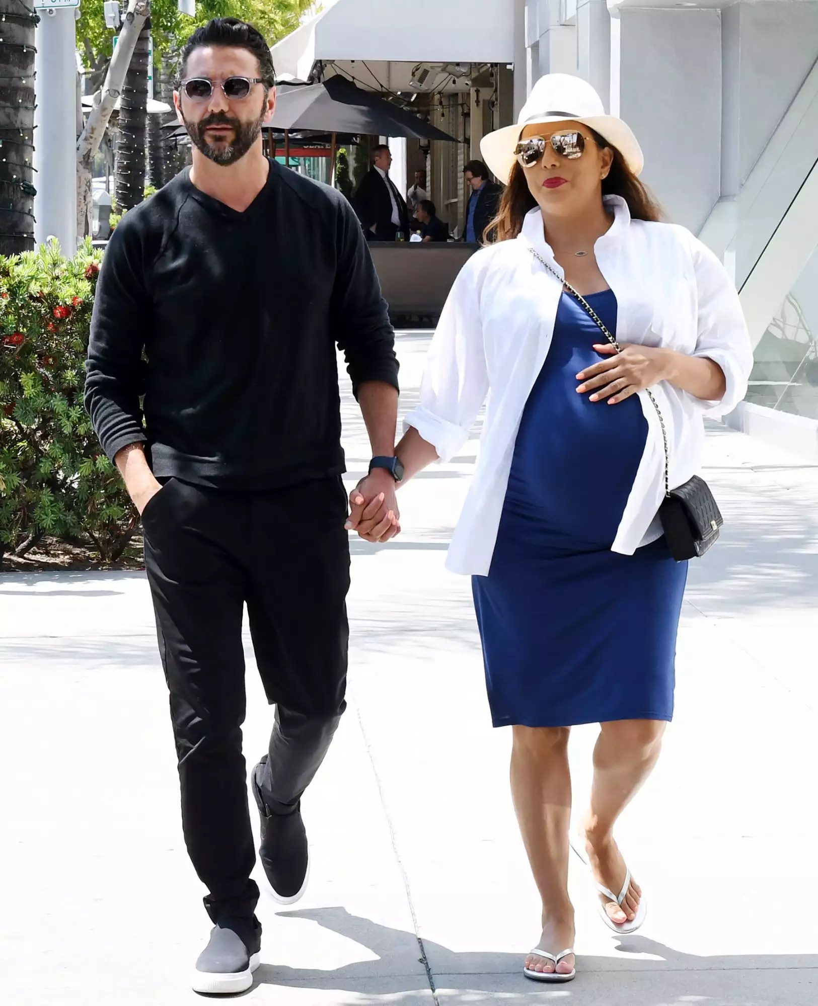 Eva Longoria and Jose Baston out and about, Los Angeles, USA - 07 Jun 2018