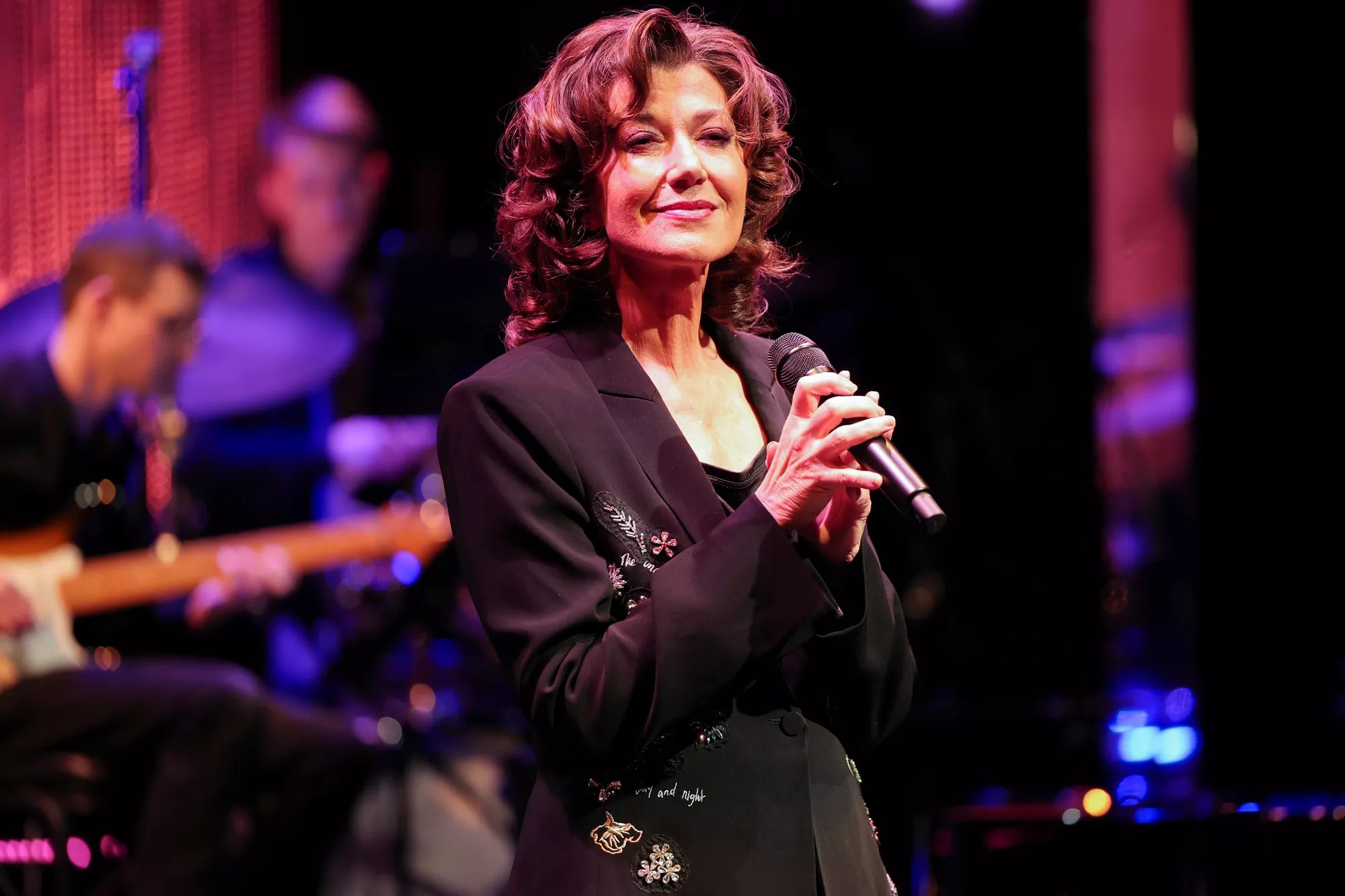 Amy Grant performs onstage at Live at the Music Center: Concert Celebrating A&amp;M Records Co-founder Jerry Moss held at The Music Center on January 14, 2023 in Los Angeles, California.