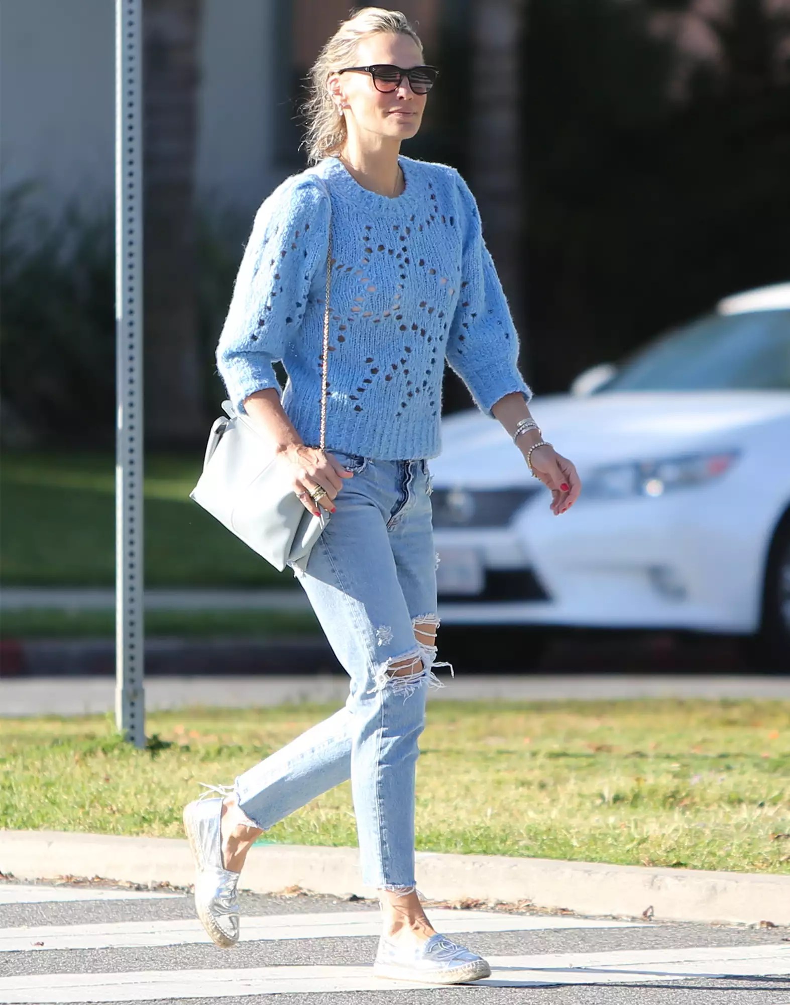 Molly Sims Out And About