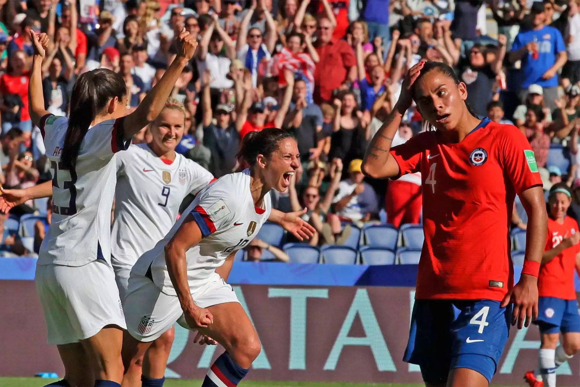 US beats Chile