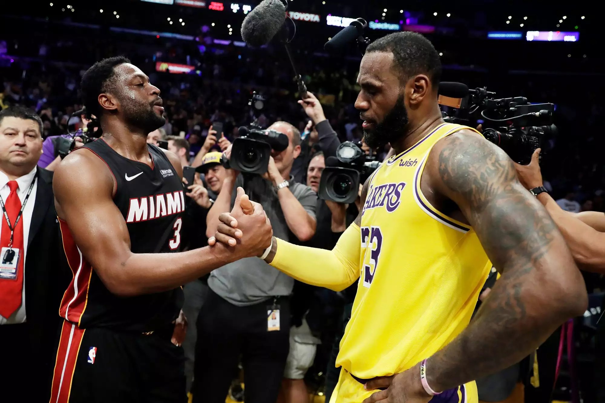 Dwyane Wade,LeBron James