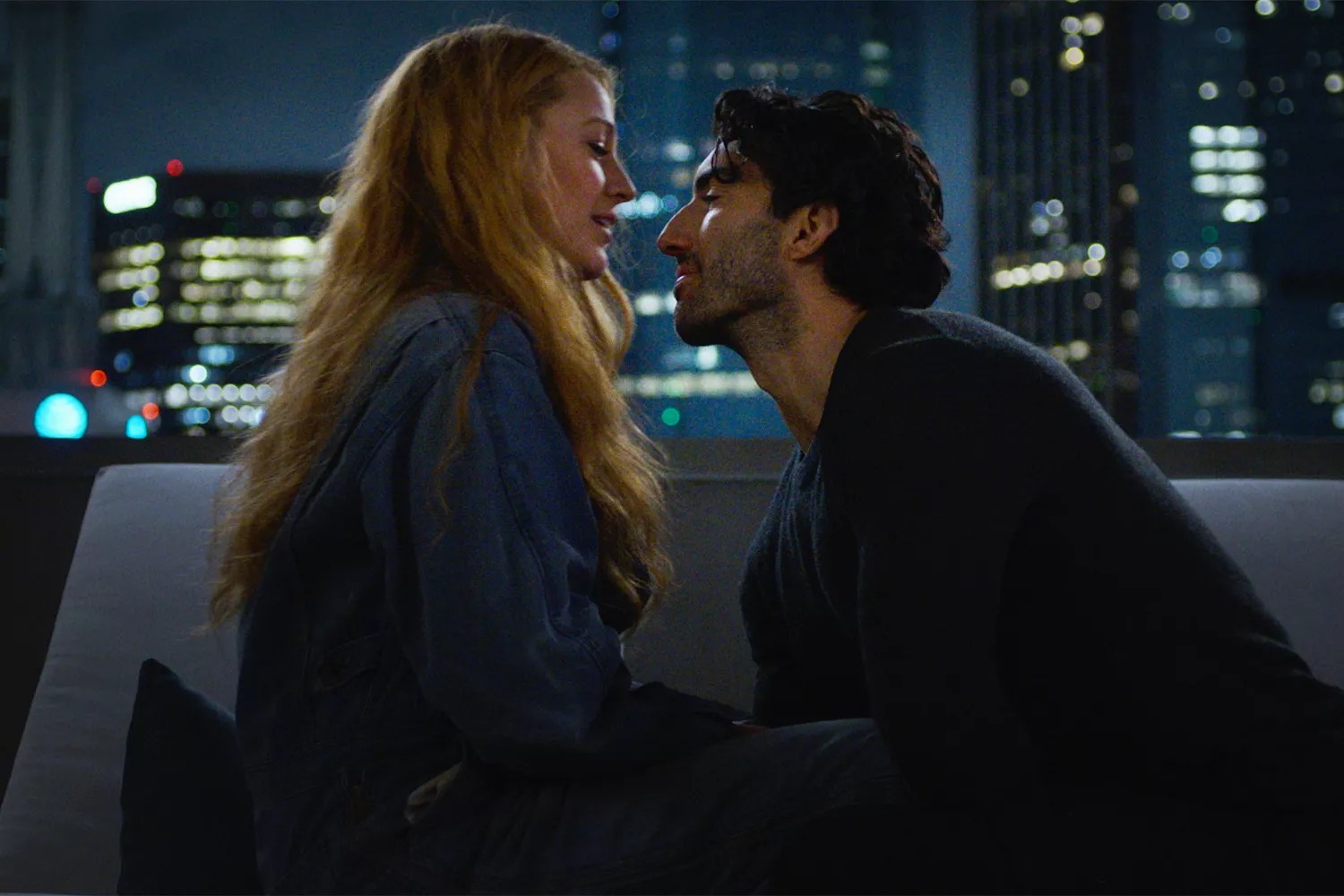 Blake Lively and Justin Baldoni in &lsquo;It Ends With Us.'