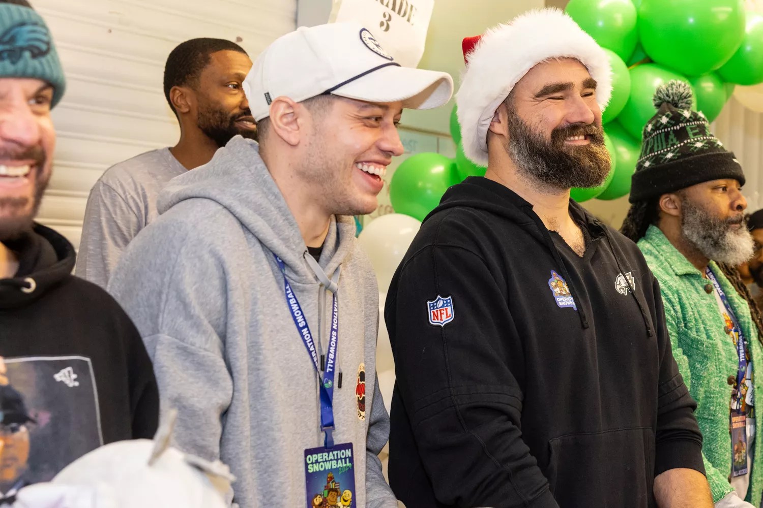 Pete Davidson participated in Jason Kelce&rsquo;s Operation Snowball charity
