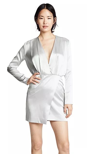shopbop silver dress