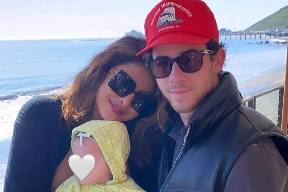 Nick Jonas, Priyanka Chopra, daughter Malti