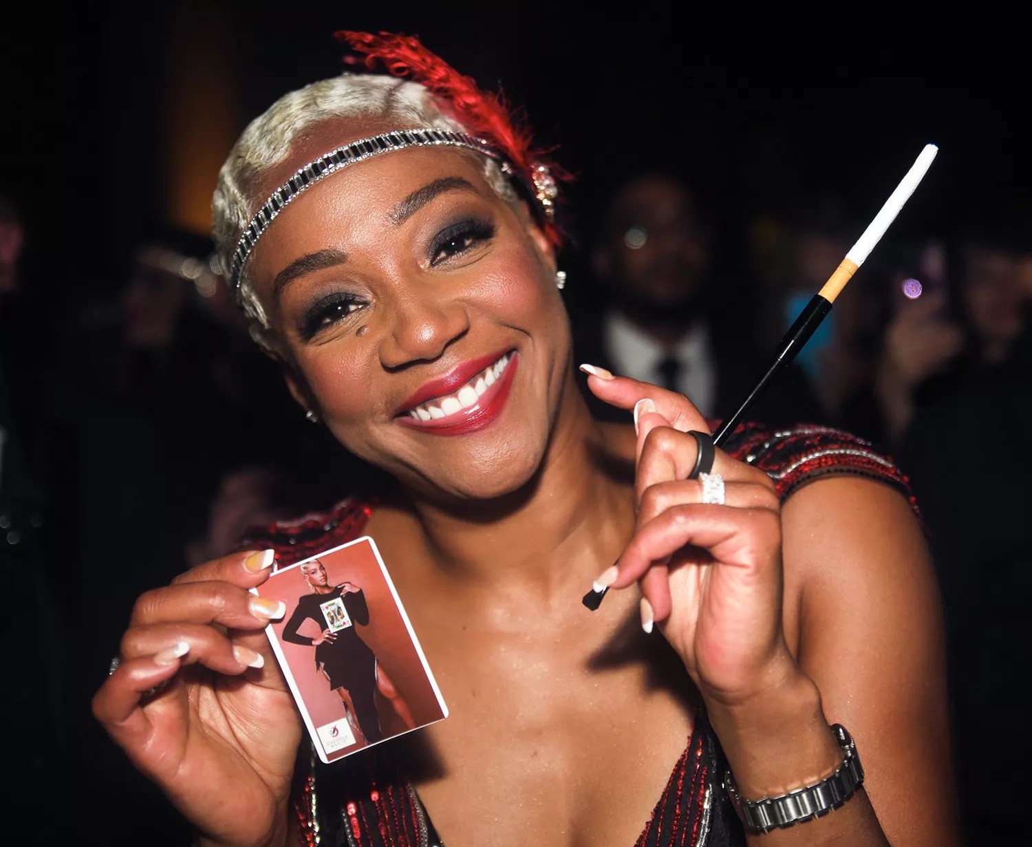 Tiffany Haddish hosting &lsquo;Great Gatsby&rsquo; party at the Oheka Castle in Long Island in New York City