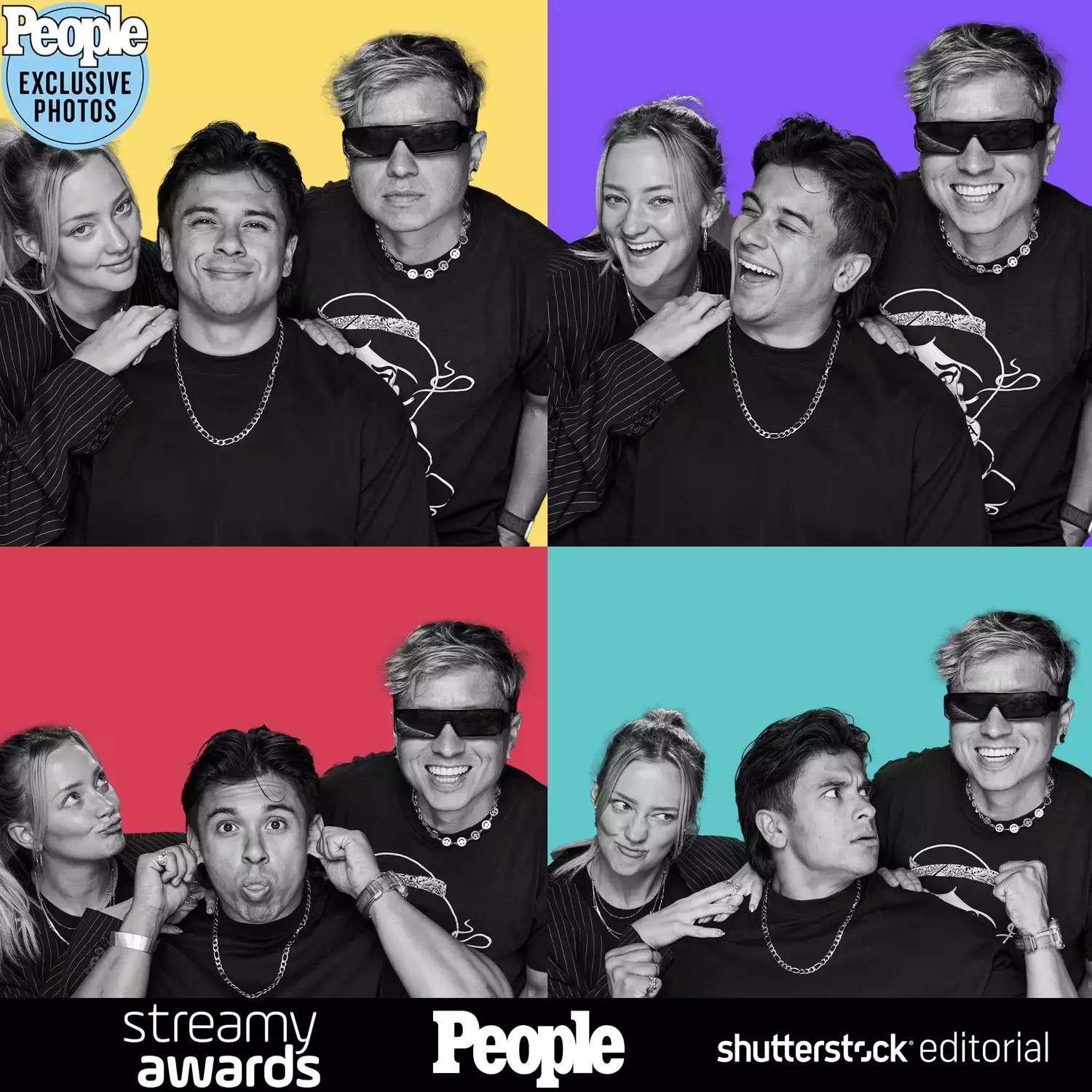 Raz Lobak Streamy Awards photo booth.