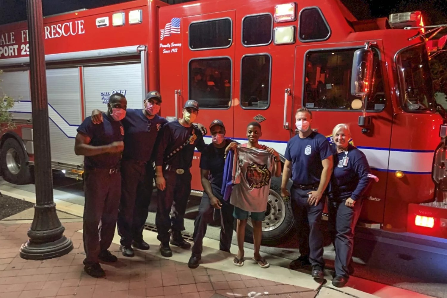 Waiden Noahd Guerrier saved a family friend in distress at the bottom of a pool during a June 2021 Florida vacation