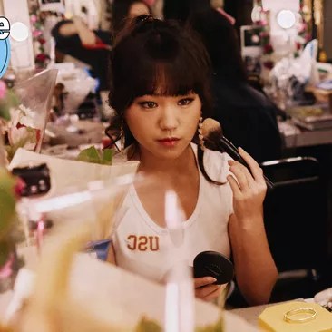 Luna, the star of KPOP, getting ready for her opening night Where was the image taken - Circle in the Square Theatre on Broadway When was the image taken - Sunday, November 20, 2022 Who took the photograph - Emilio Madrid Full credit line – photo by Emilio Madrid