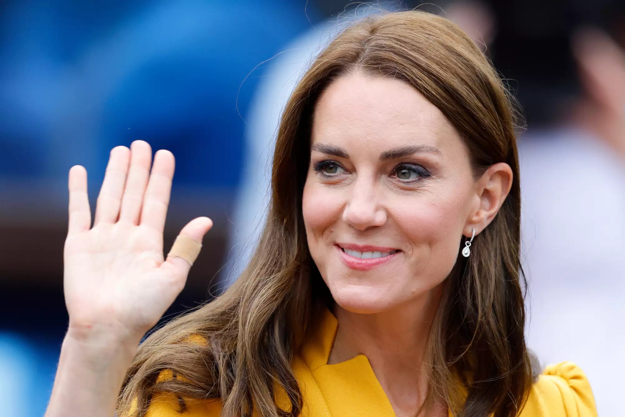Catherine, Princess of Wales visits the Royal Surrey County Hospital&rsquo;s Maternity Unit at the Royal Surrey County Hospital on October 5, 2022