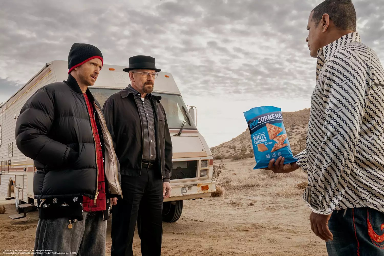 Bryan Cranston Aaron Paul PopCorners SuperBowl Ad