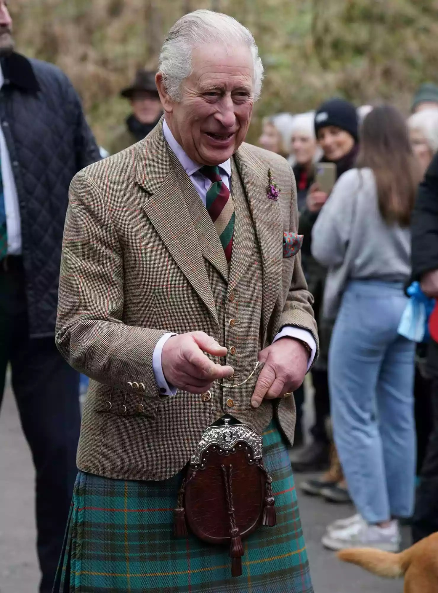 King Charles III visits Aboyne and Mid Deeside Community Shed