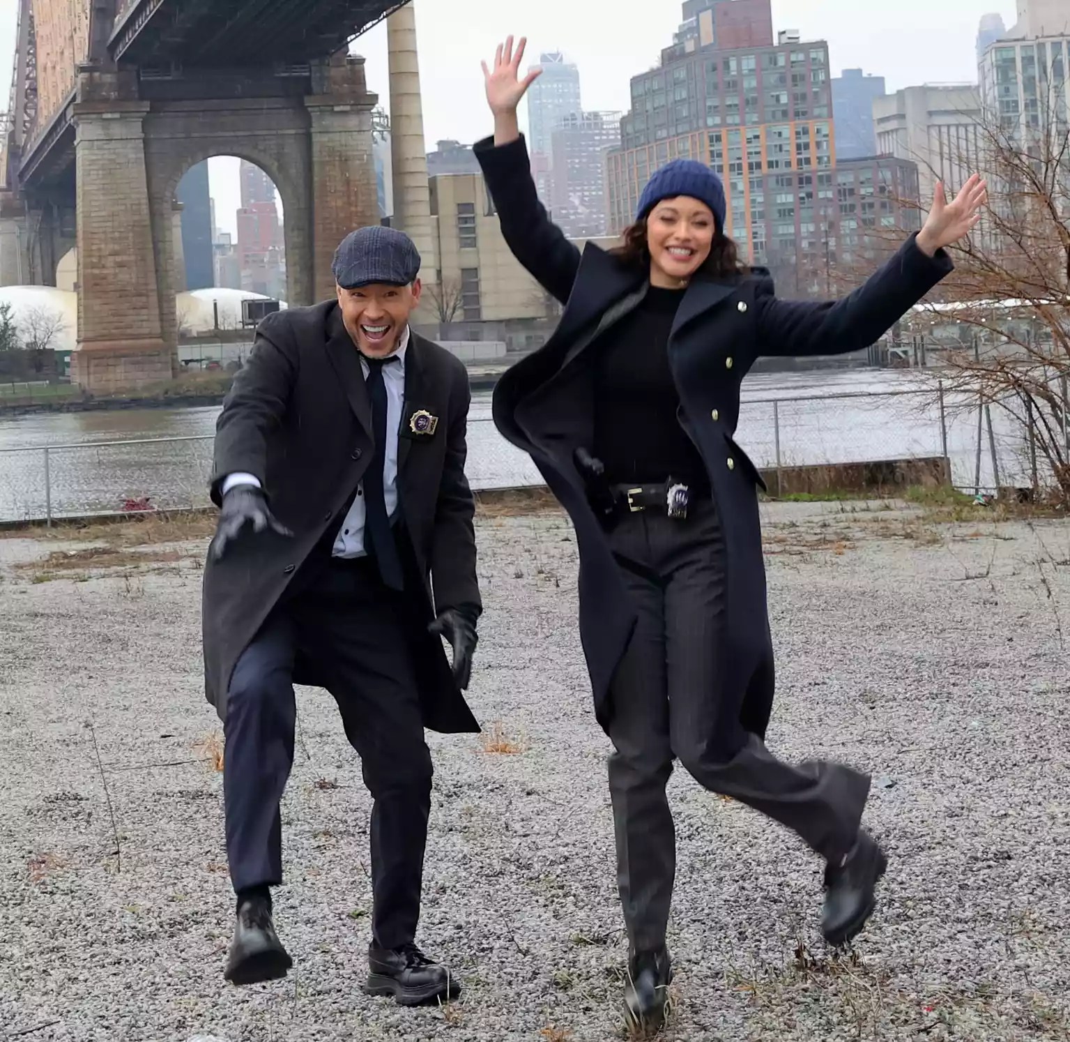 Donnie Wahlberg Marisa Ramirez New York 03 28 24