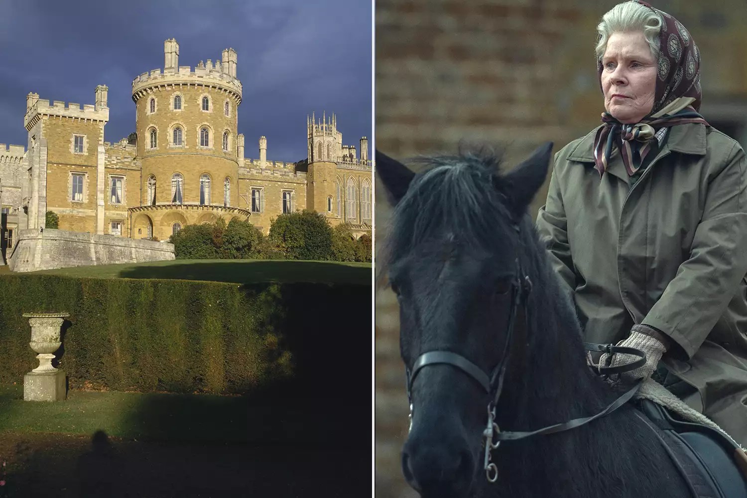 Belvoir Castle Imelda Staunton The Crown