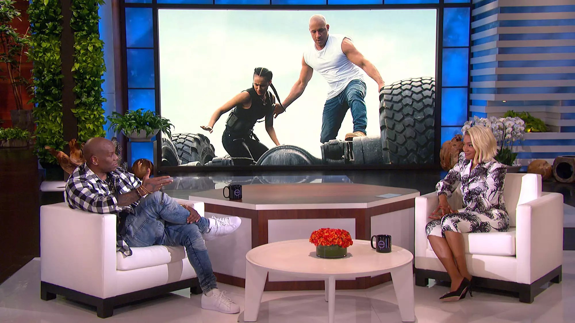 Comedian and actress Tiffany Haddish fills in as guest host on The Ellen DeGeneres Show, airing Monday June 28, 2021 with guest and star of “Fast &amp; Furious” franchise Tyrese Gibson.