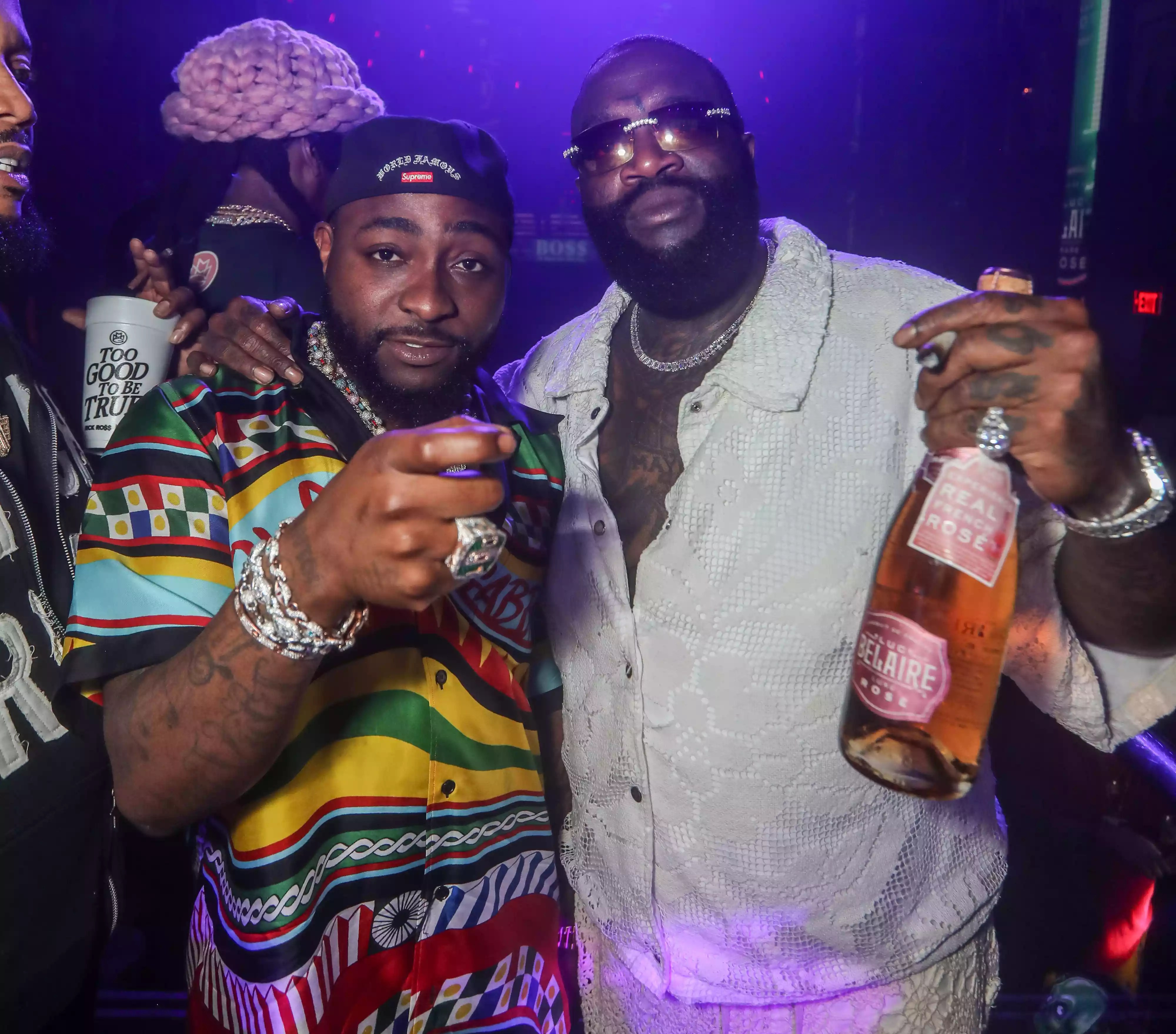 Davido Rick Ross miami beach 03 09 24